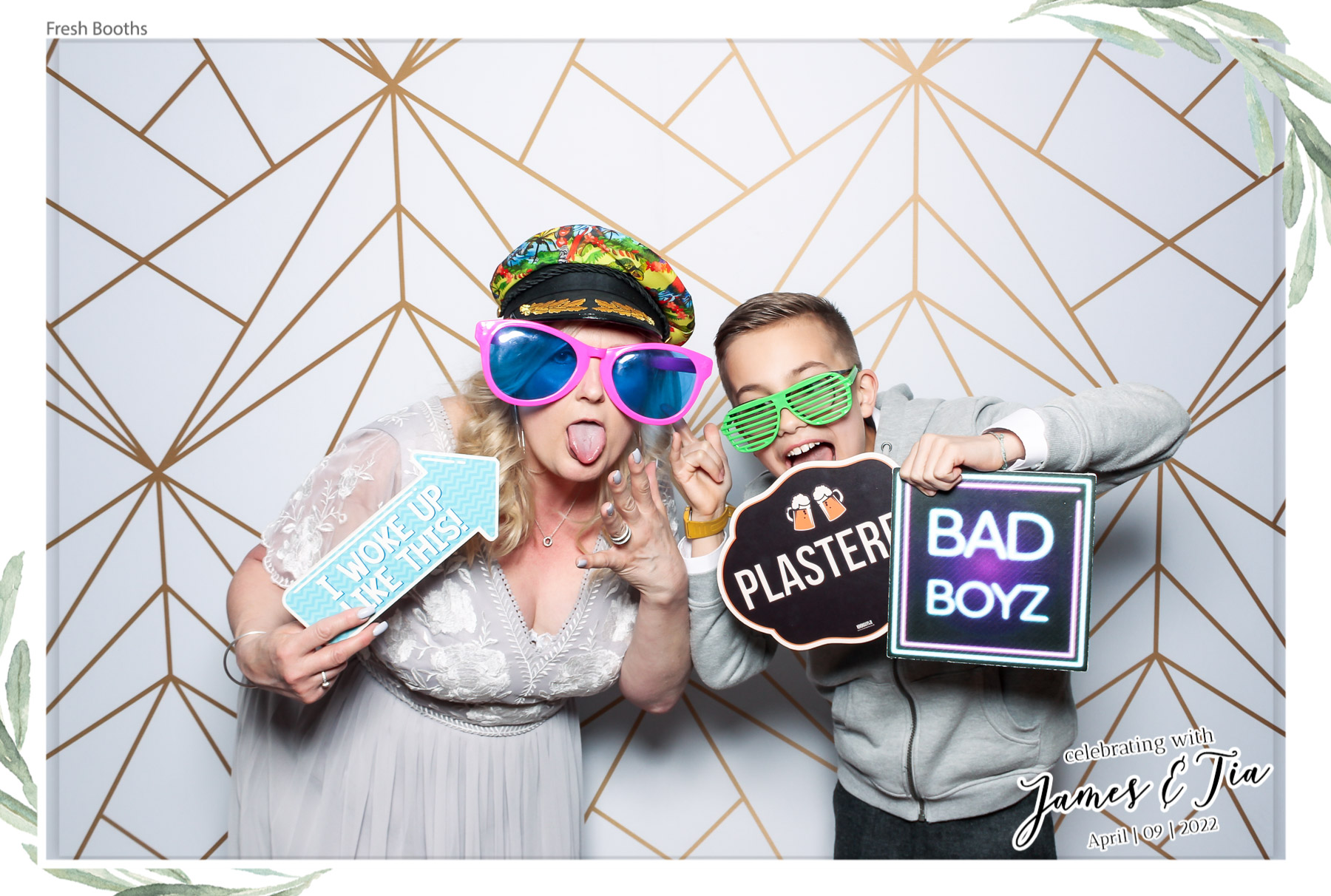 James & Tia - Classic Open Booth | View more photos from the event at gallery.freshbooths.com/u/FreshBooths/James-Tia-Classic-Open-Booth