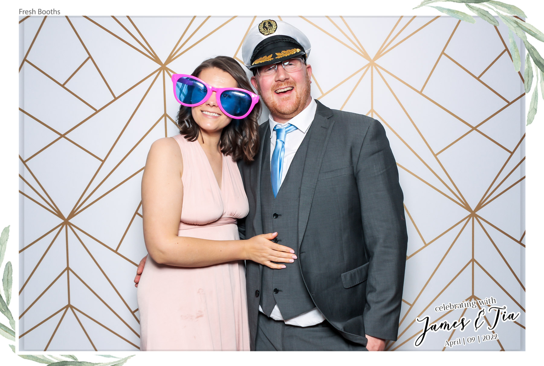 James & Tia - Classic Open Booth | View more photos from the event at gallery.freshbooths.com/u/FreshBooths/James-Tia-Classic-Open-Booth