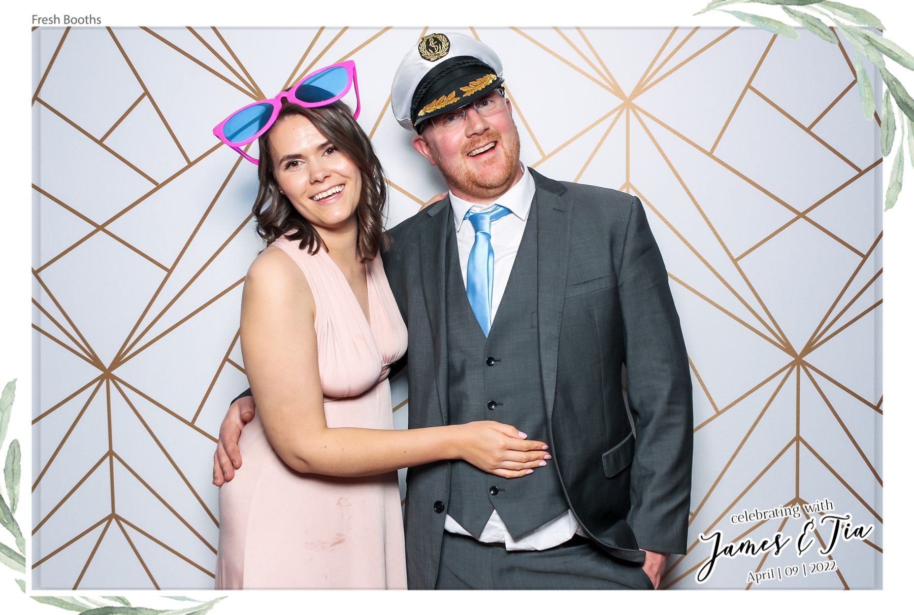 James & Tia - Classic Open Booth | View more photos from the event at gallery.freshbooths.com/u/FreshBooths/James-Tia-Classic-Open-Booth