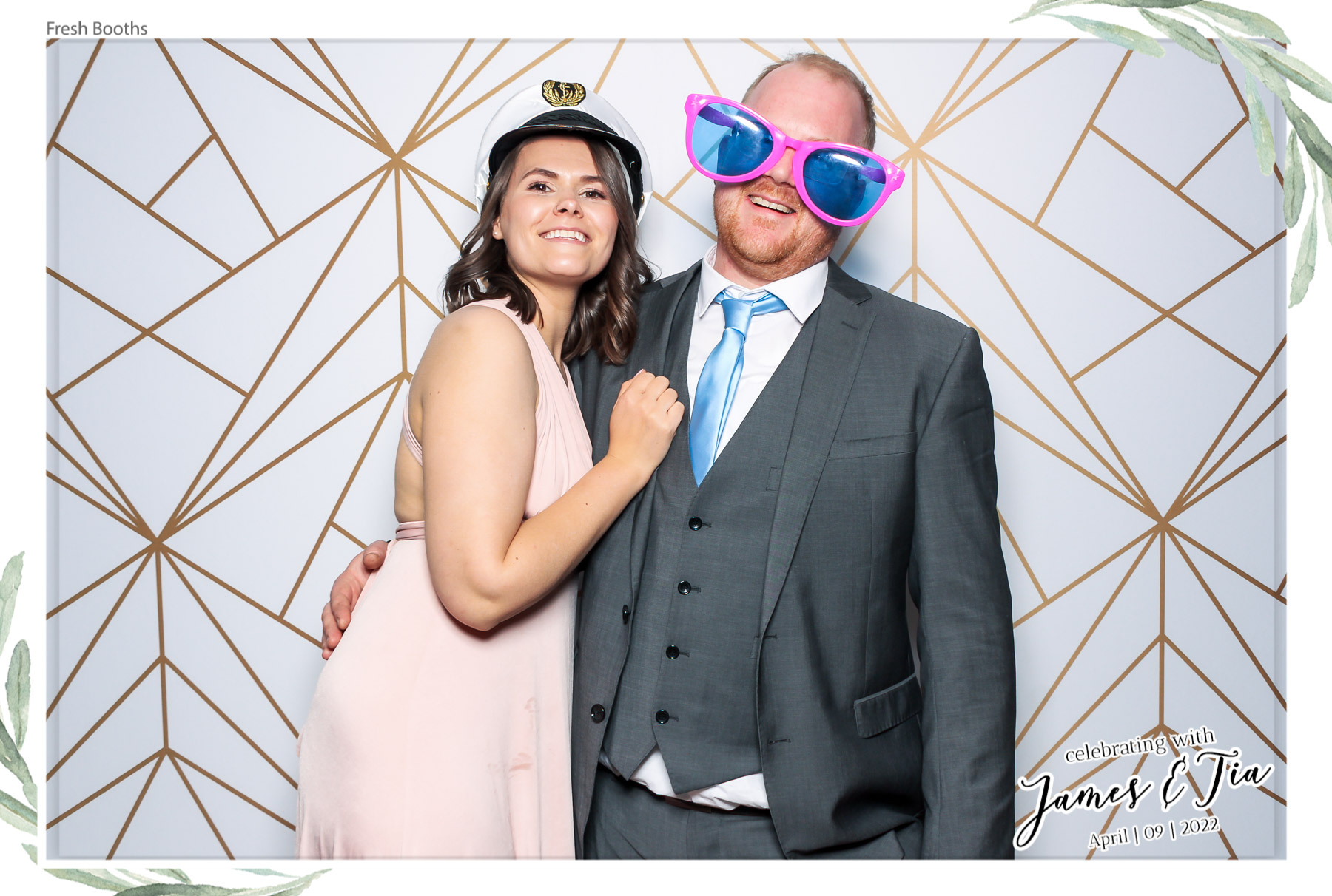 James & Tia - Classic Open Booth | View more photos from the event at gallery.freshbooths.com/u/FreshBooths/James-Tia-Classic-Open-Booth
