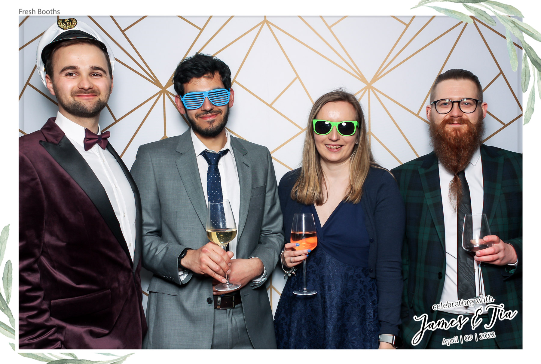 James & Tia - Classic Open Booth | View more photos from the event at gallery.freshbooths.com/u/FreshBooths/James-Tia-Classic-Open-Booth