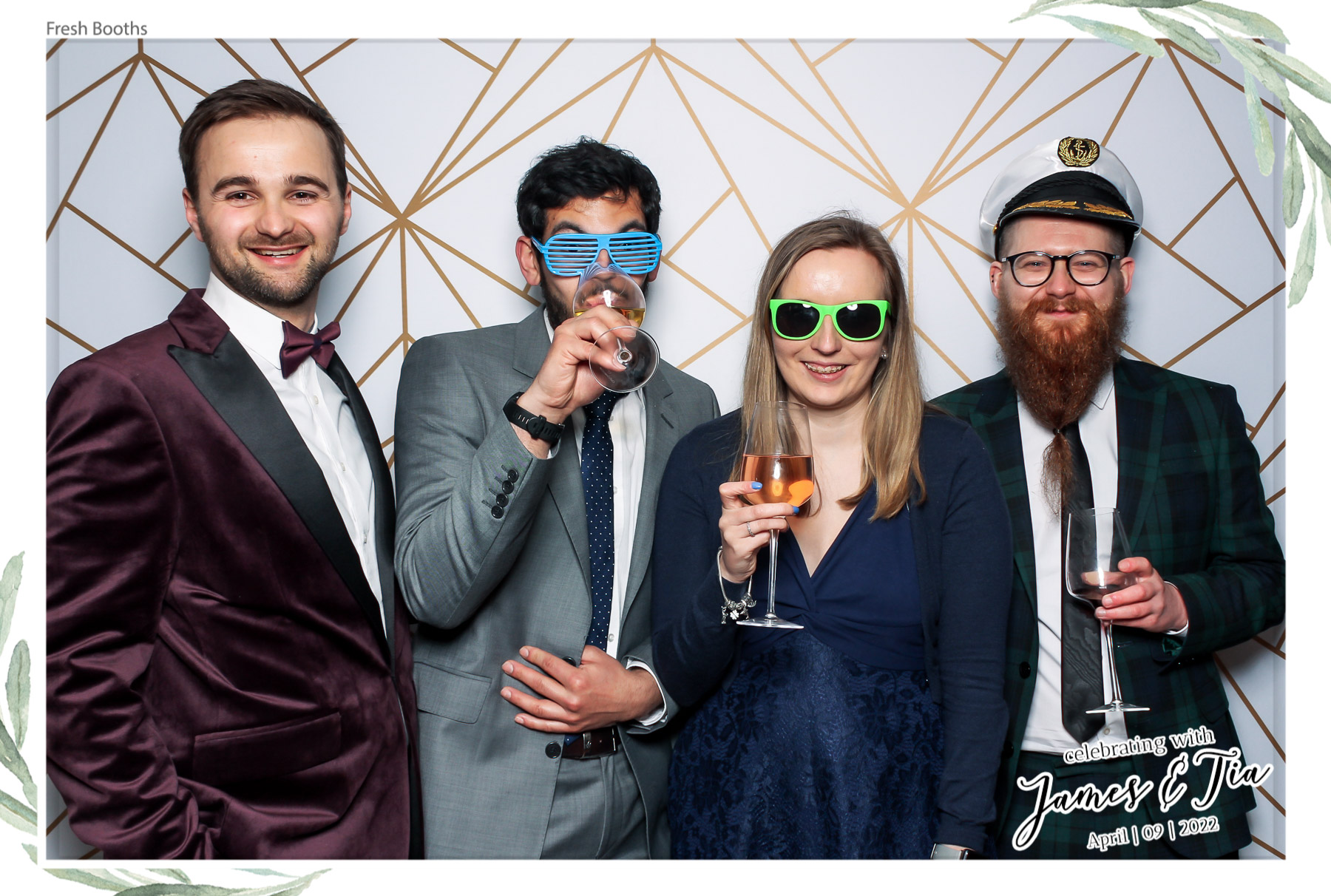 James & Tia - Classic Open Booth | View more photos from the event at gallery.freshbooths.com/u/FreshBooths/James-Tia-Classic-Open-Booth