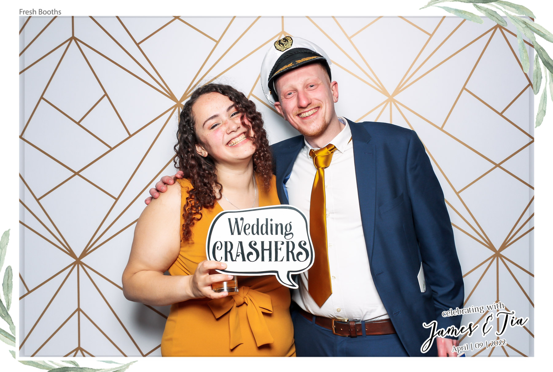 James & Tia - Classic Open Booth | View more photos from the event at gallery.freshbooths.com/u/FreshBooths/James-Tia-Classic-Open-Booth