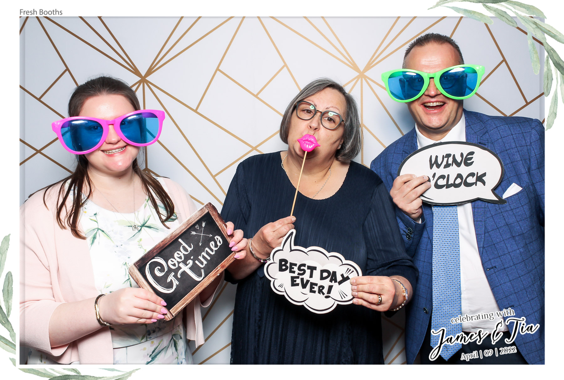 James & Tia - Classic Open Booth | View more photos from the event at gallery.freshbooths.com/u/FreshBooths/James-Tia-Classic-Open-Booth