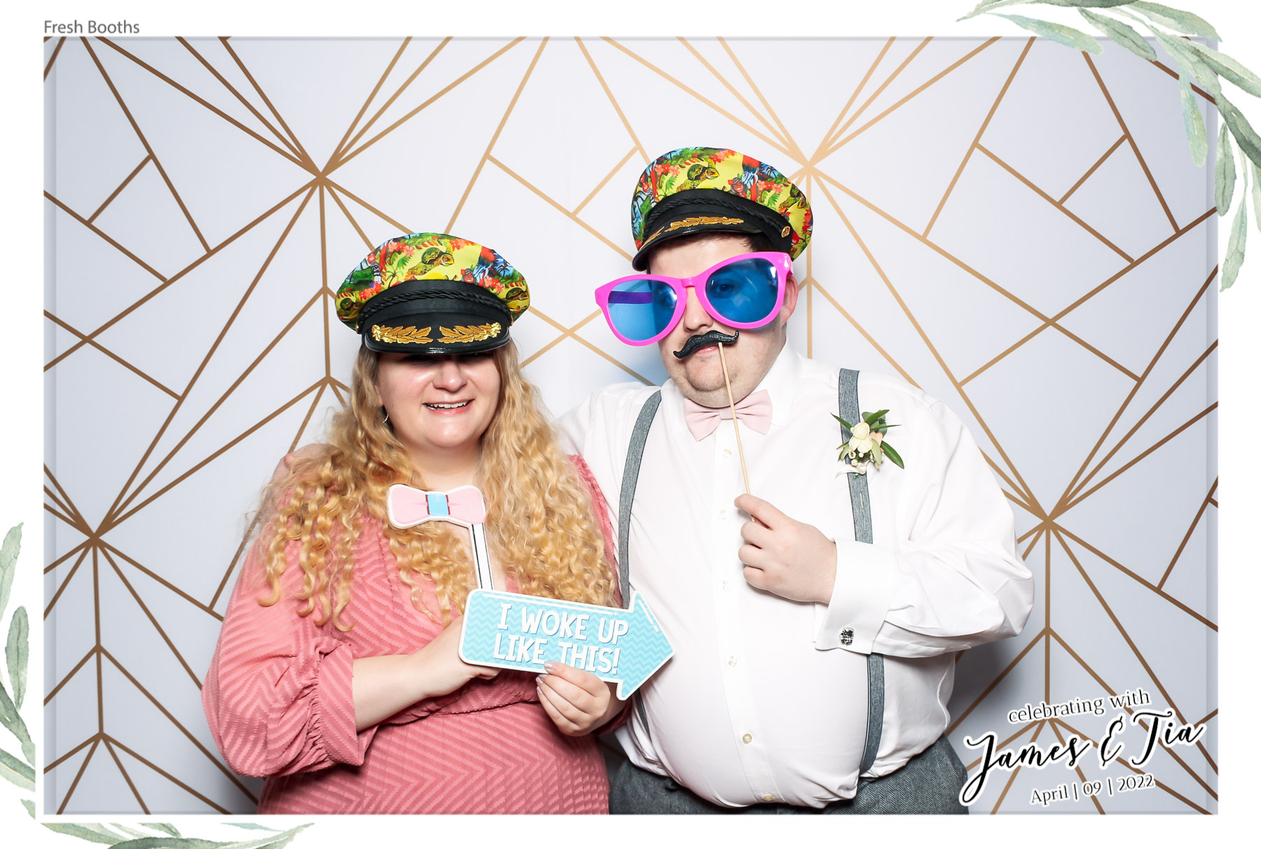 James & Tia - Classic Open Booth | View more photos from the event at gallery.freshbooths.com/u/FreshBooths/James-Tia-Classic-Open-Booth