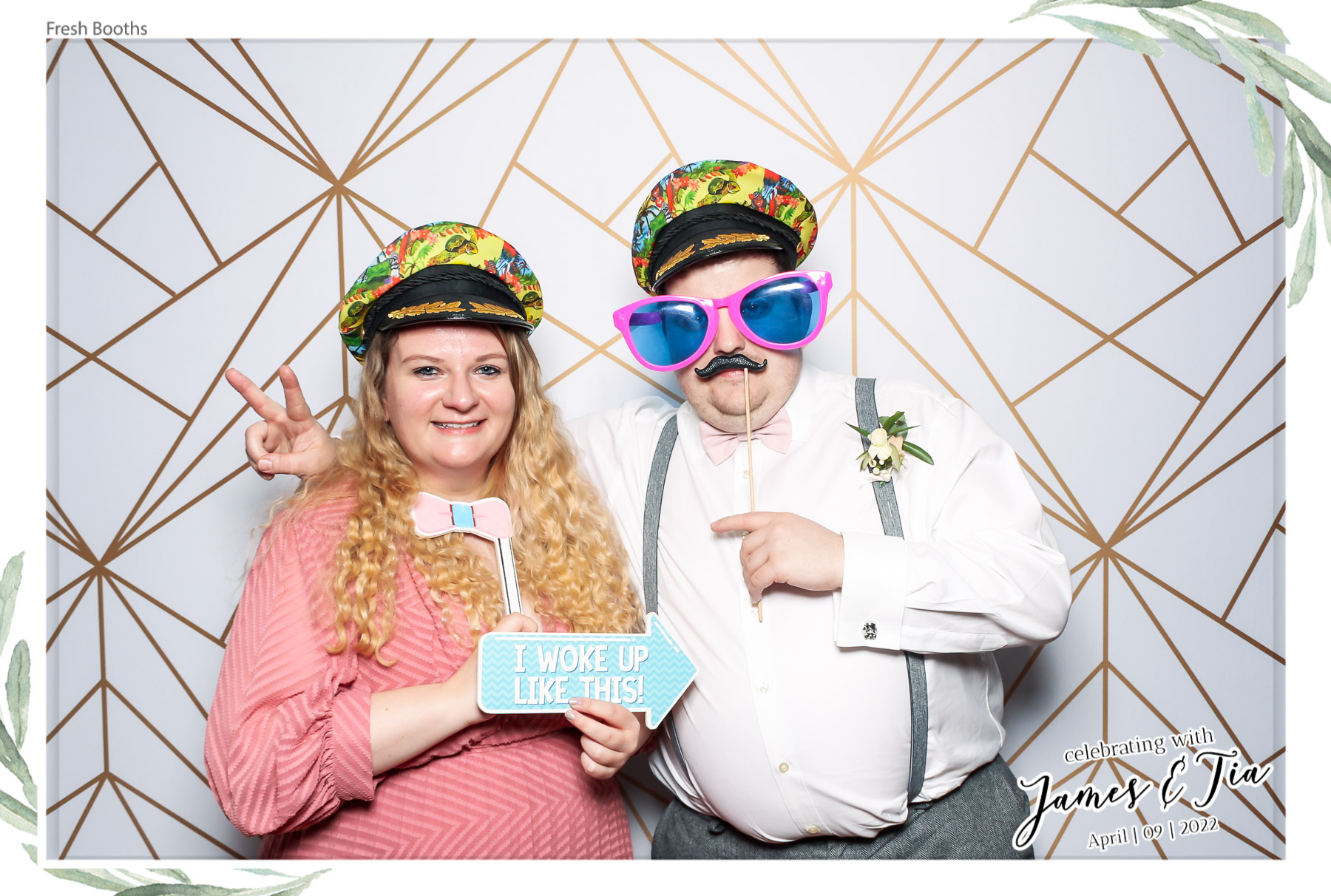 James & Tia - Classic Open Booth | View more photos from the event at gallery.freshbooths.com/u/FreshBooths/James-Tia-Classic-Open-Booth