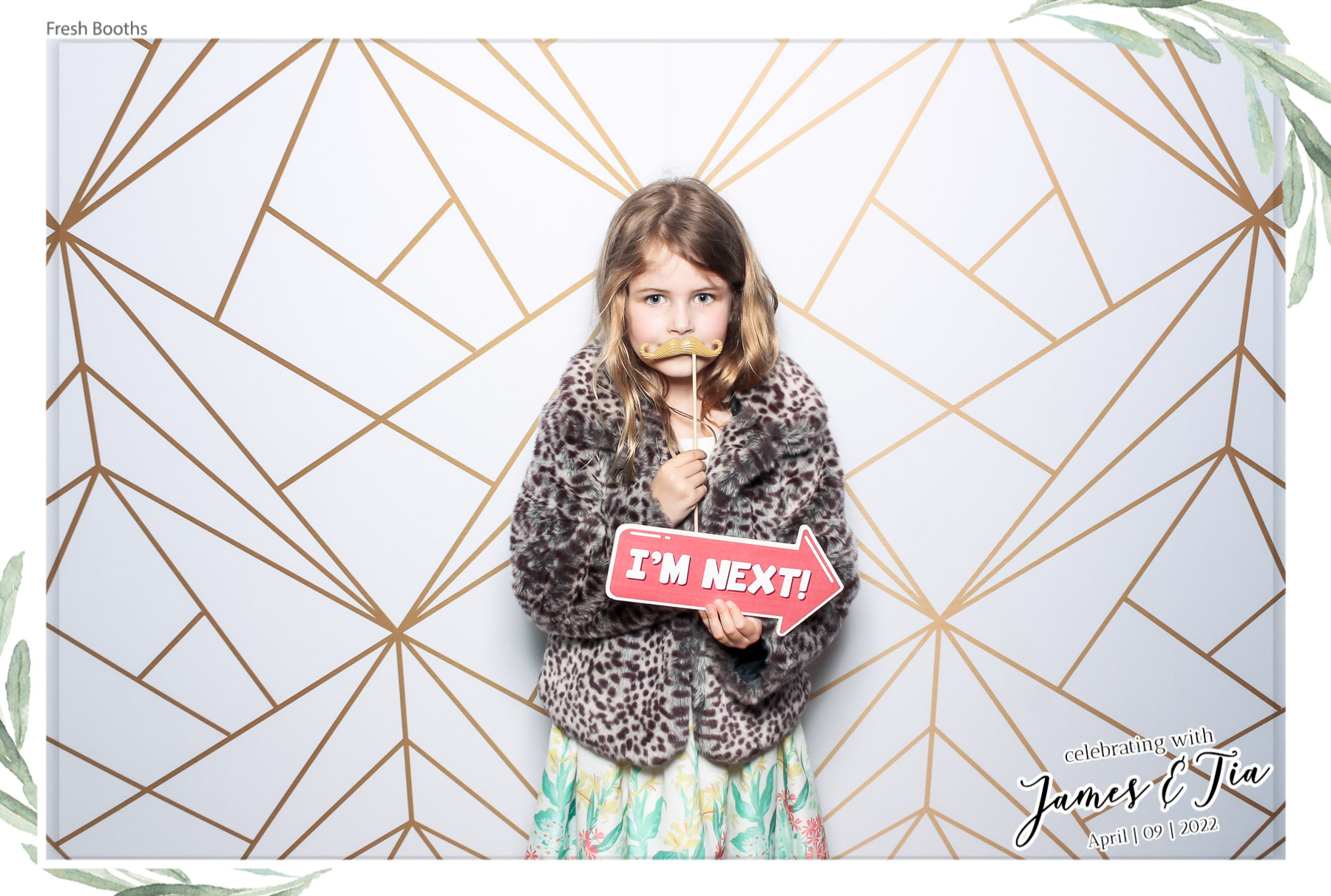 James & Tia - Classic Open Booth | View more photos from the event at gallery.freshbooths.com/u/FreshBooths/James-Tia-Classic-Open-Booth