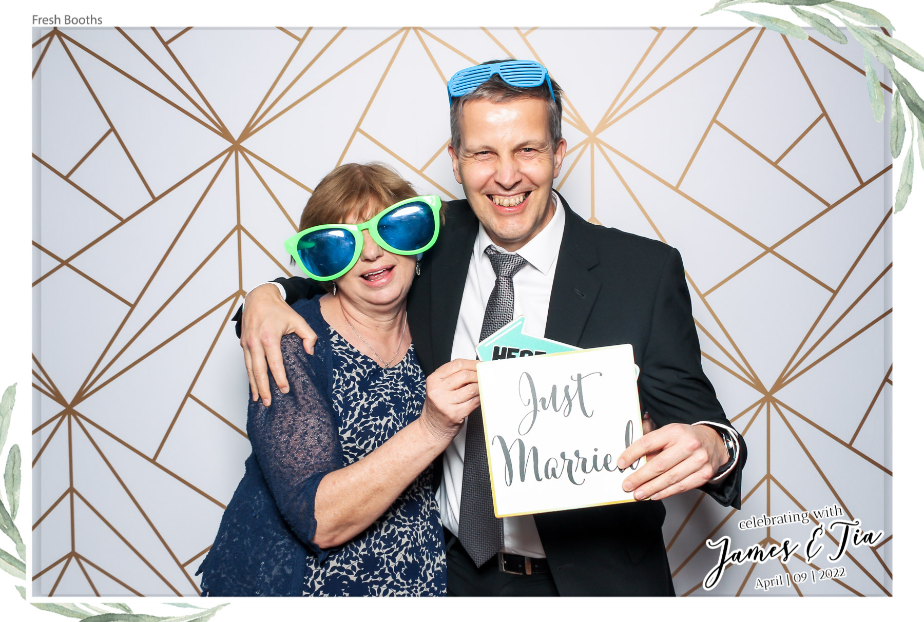James & Tia - Classic Open Booth | View more photos from the event at gallery.freshbooths.com/u/FreshBooths/James-Tia-Classic-Open-Booth