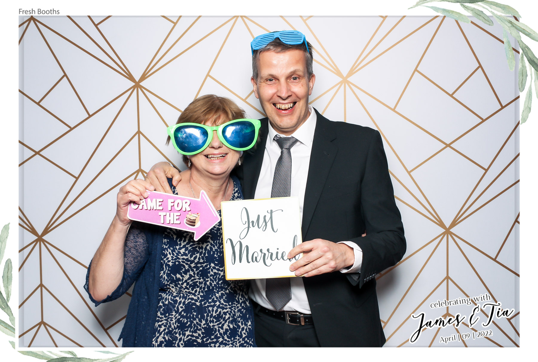 James & Tia - Classic Open Booth | View more photos from the event at gallery.freshbooths.com/u/FreshBooths/James-Tia-Classic-Open-Booth