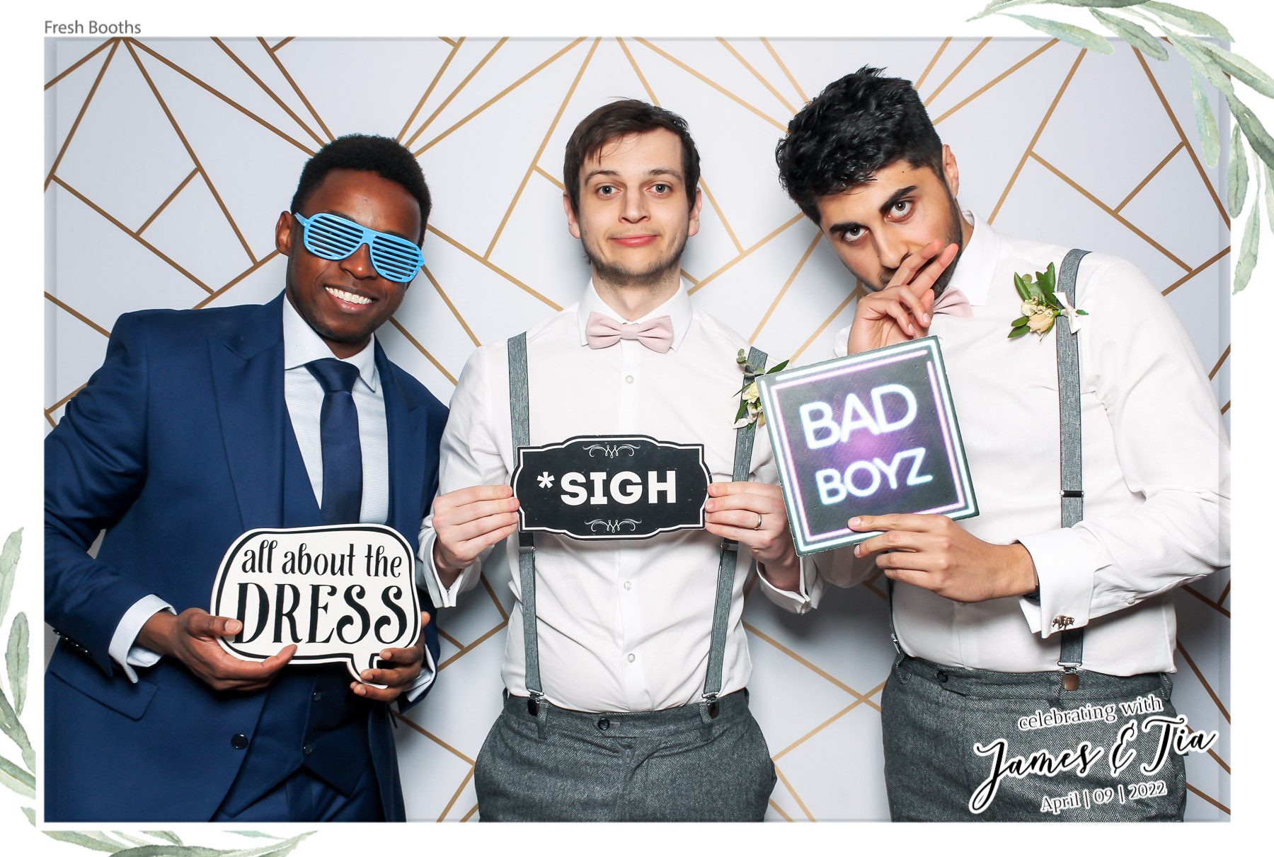 James & Tia - Classic Open Booth | View more photos from the event at gallery.freshbooths.com/u/FreshBooths/James-Tia-Classic-Open-Booth