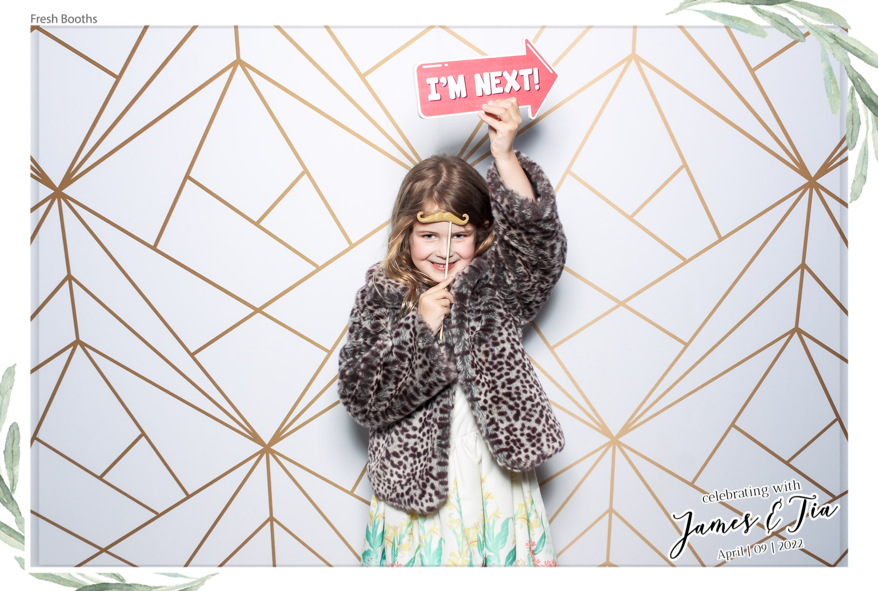 James & Tia - Classic Open Booth | View more photos from the event at gallery.freshbooths.com/u/FreshBooths/James-Tia-Classic-Open-Booth