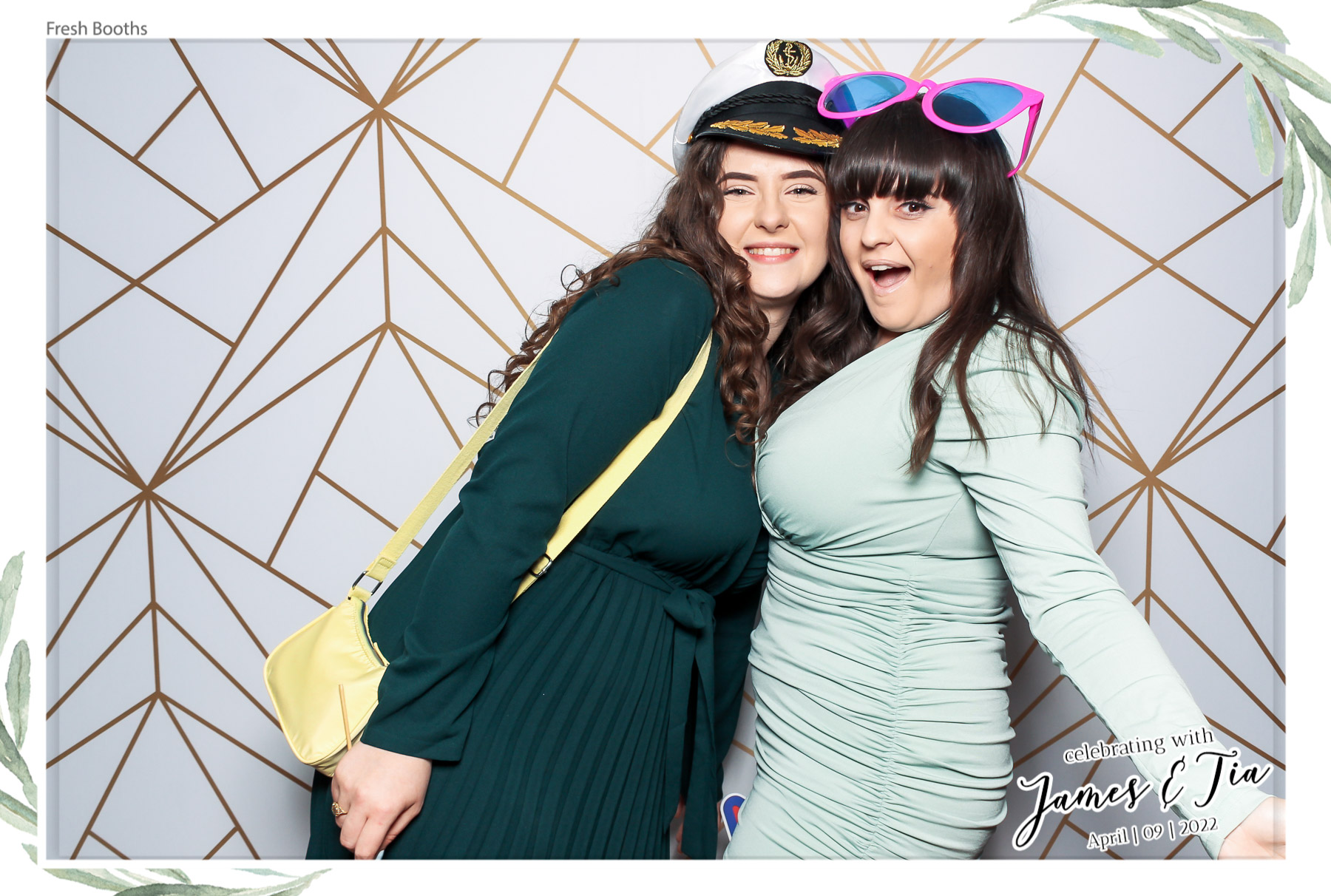 James & Tia - Classic Open Booth | View more photos from the event at gallery.freshbooths.com/u/FreshBooths/James-Tia-Classic-Open-Booth