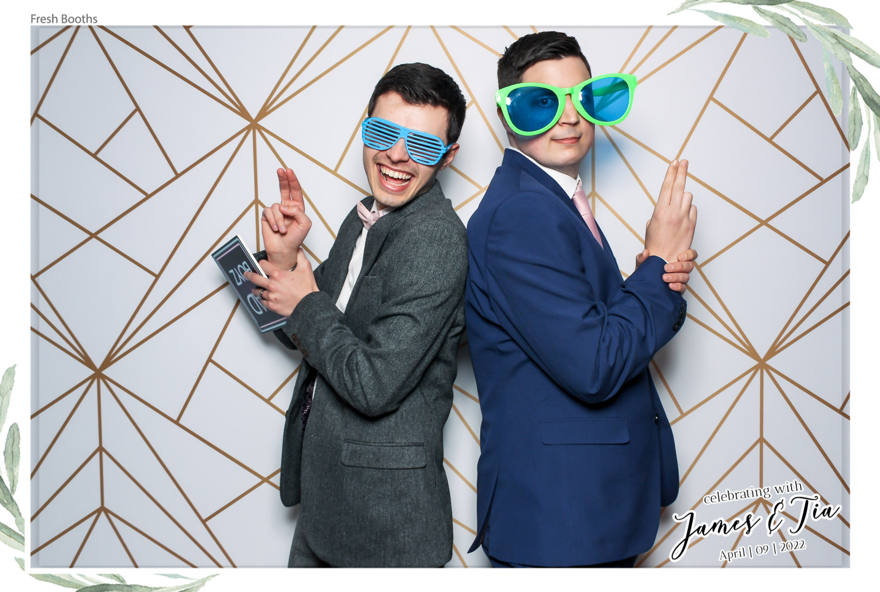James & Tia - Classic Open Booth | View more photos from the event at gallery.freshbooths.com/u/FreshBooths/James-Tia-Classic-Open-Booth