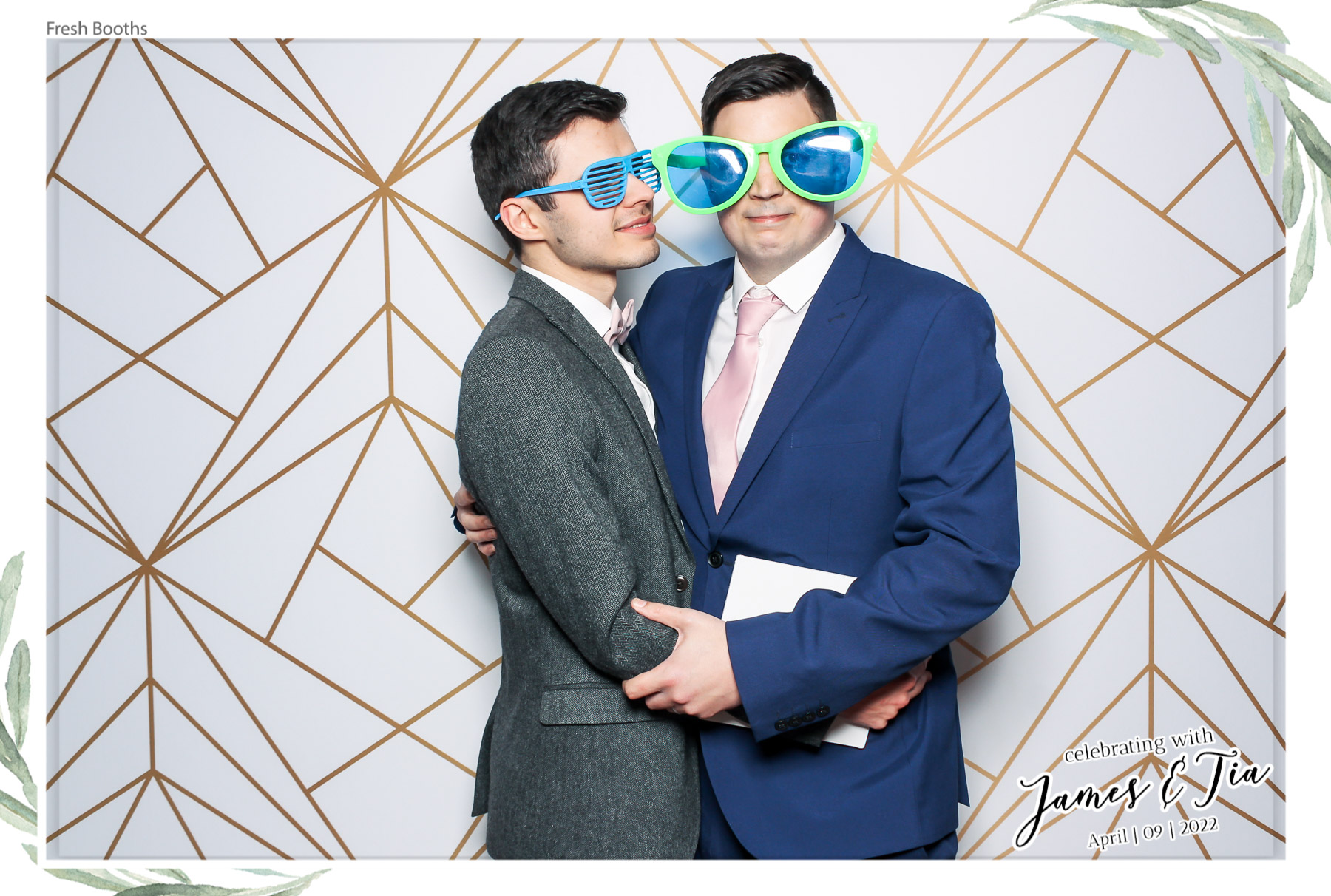 James & Tia - Classic Open Booth | View more photos from the event at gallery.freshbooths.com/u/FreshBooths/James-Tia-Classic-Open-Booth