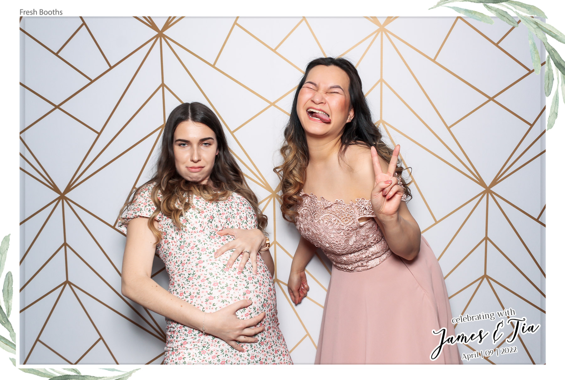 James & Tia - Classic Open Booth | View more photos from the event at gallery.freshbooths.com/u/FreshBooths/James-Tia-Classic-Open-Booth