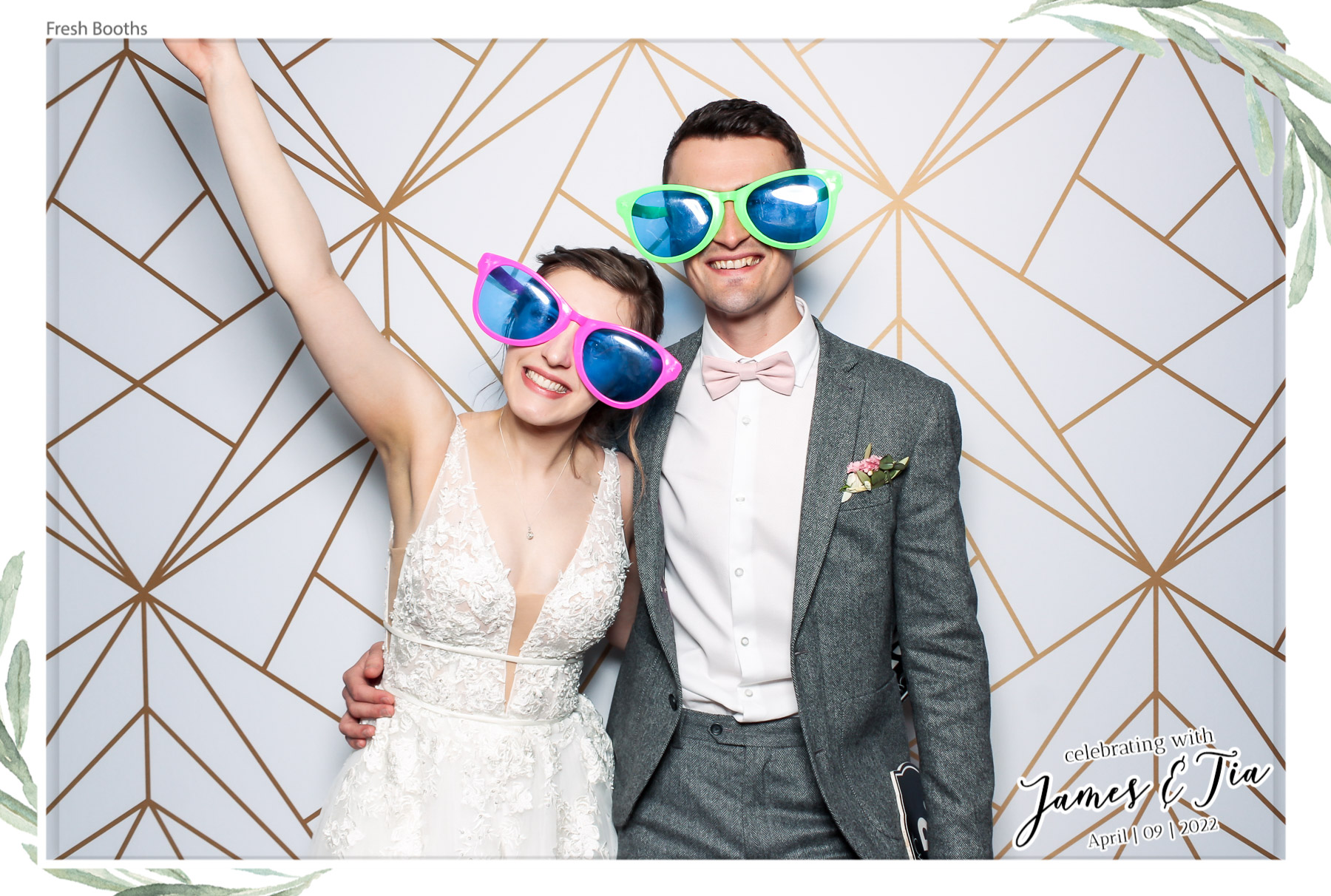 James & Tia - Classic Open Booth | View more photos from the event at gallery.freshbooths.com/u/FreshBooths/James-Tia-Classic-Open-Booth