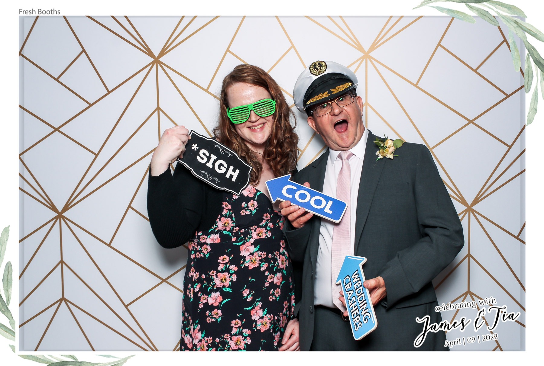 James & Tia - Classic Open Booth | View more photos from the event at gallery.freshbooths.com/u/FreshBooths/James-Tia-Classic-Open-Booth