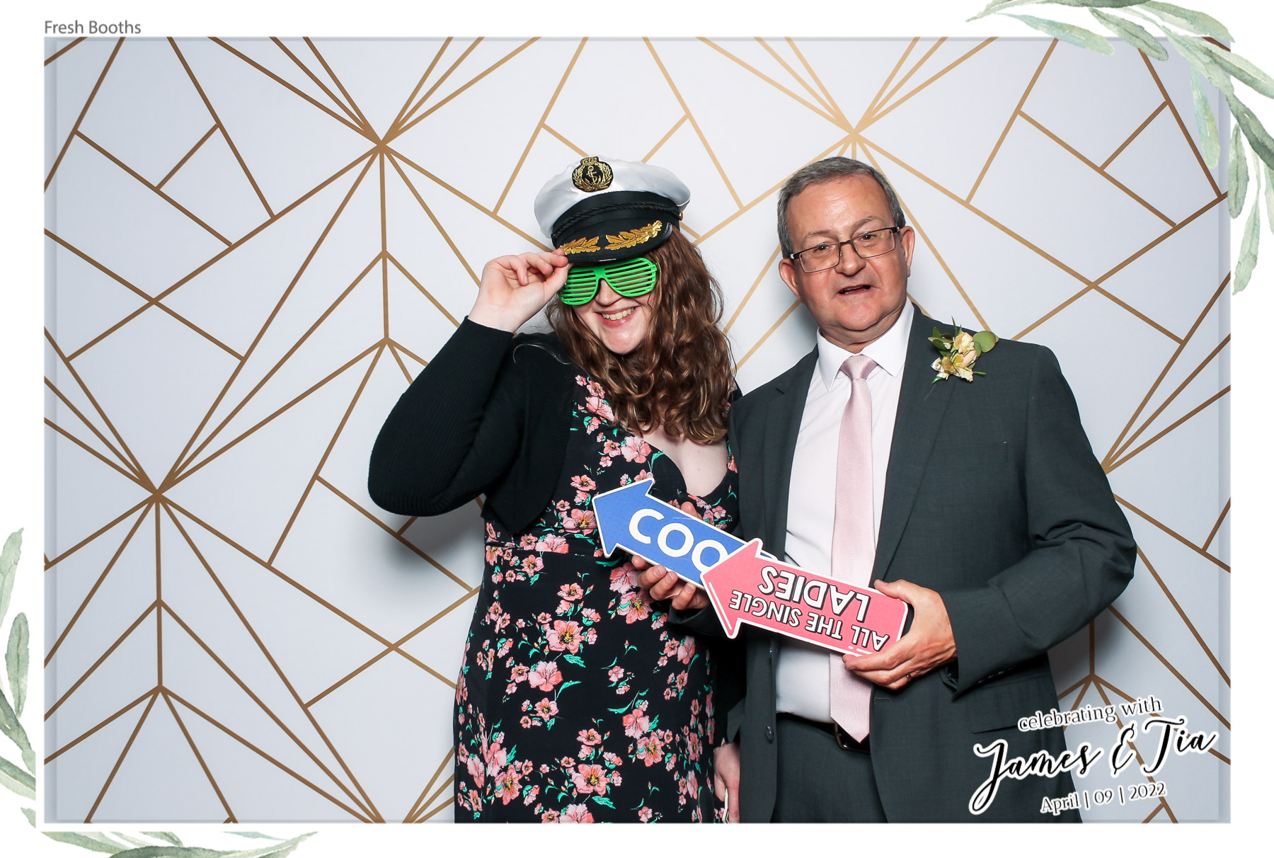 James & Tia - Classic Open Booth | View more photos from the event at gallery.freshbooths.com/u/FreshBooths/James-Tia-Classic-Open-Booth