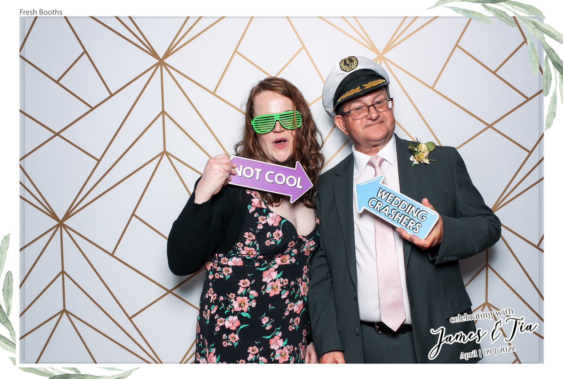 James & Tia - Classic Open Booth | View more photos from the event at gallery.freshbooths.com/u/FreshBooths/James-Tia-Classic-Open-Booth