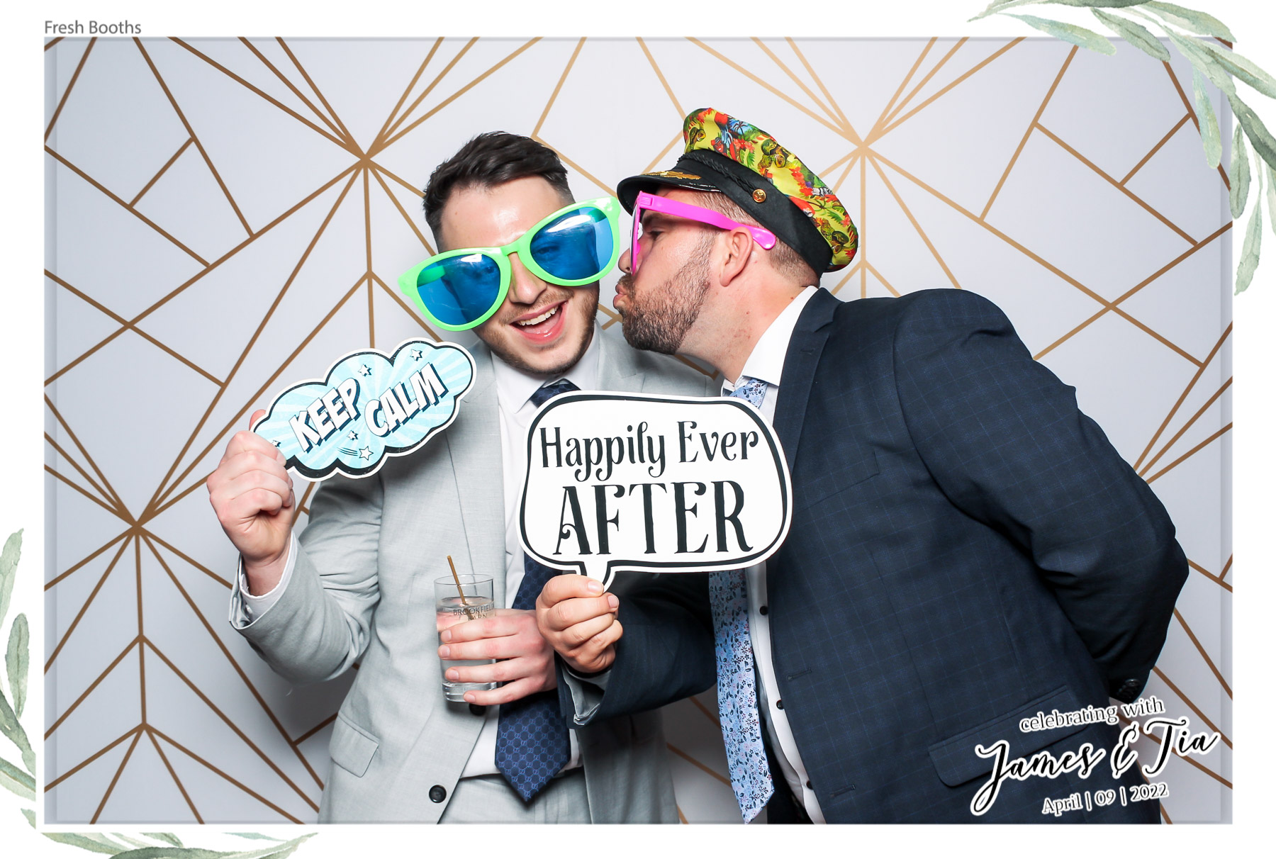James & Tia - Classic Open Booth | View more photos from the event at gallery.freshbooths.com/u/FreshBooths/James-Tia-Classic-Open-Booth