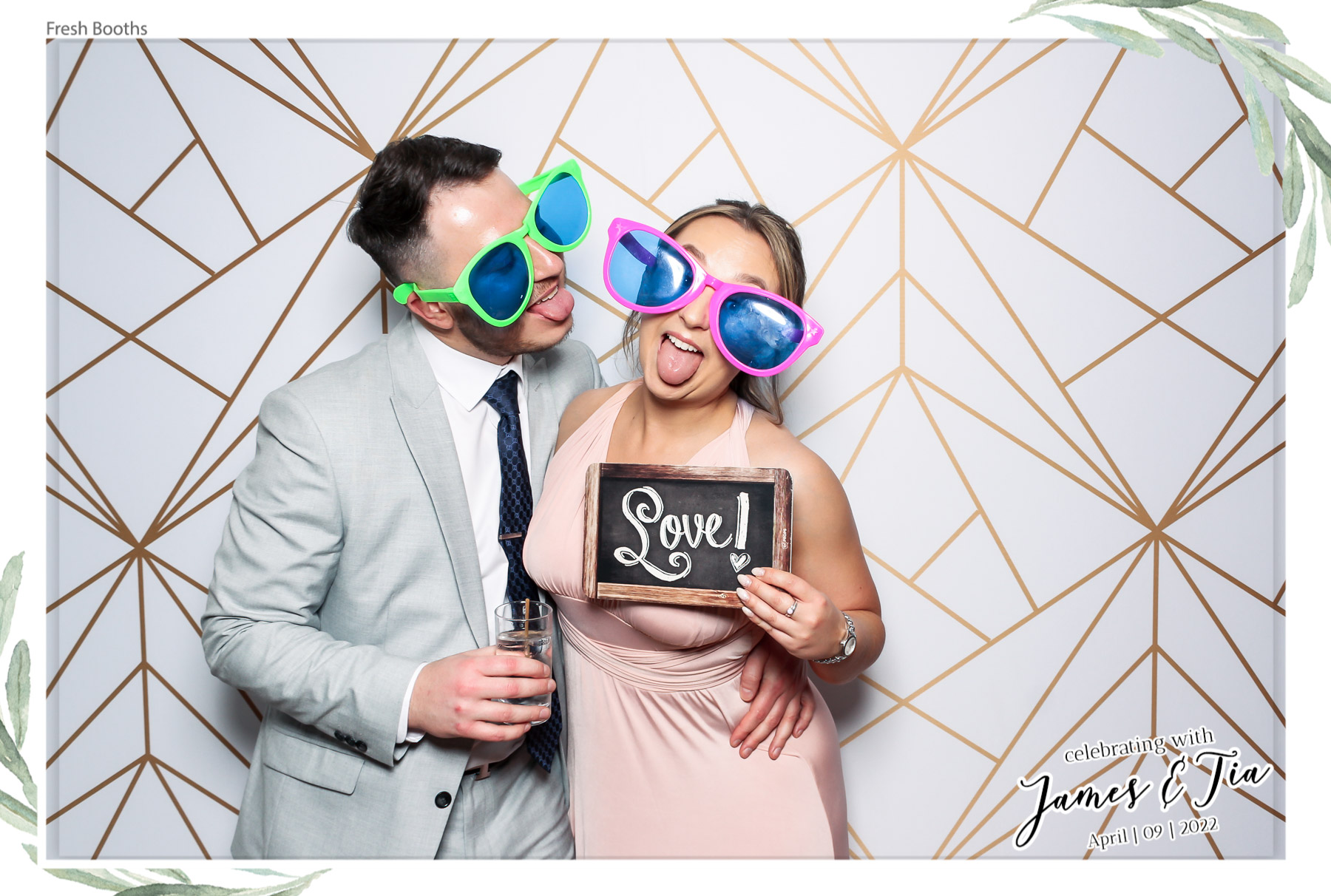 James & Tia - Classic Open Booth | View more photos from the event at gallery.freshbooths.com/u/FreshBooths/James-Tia-Classic-Open-Booth