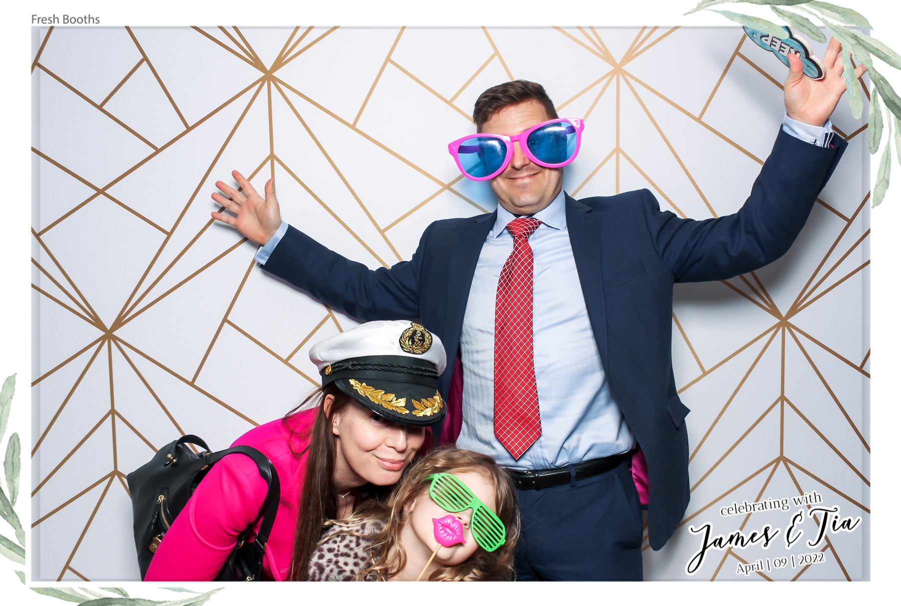 James & Tia - Classic Open Booth | View more photos from the event at gallery.freshbooths.com/u/FreshBooths/James-Tia-Classic-Open-Booth