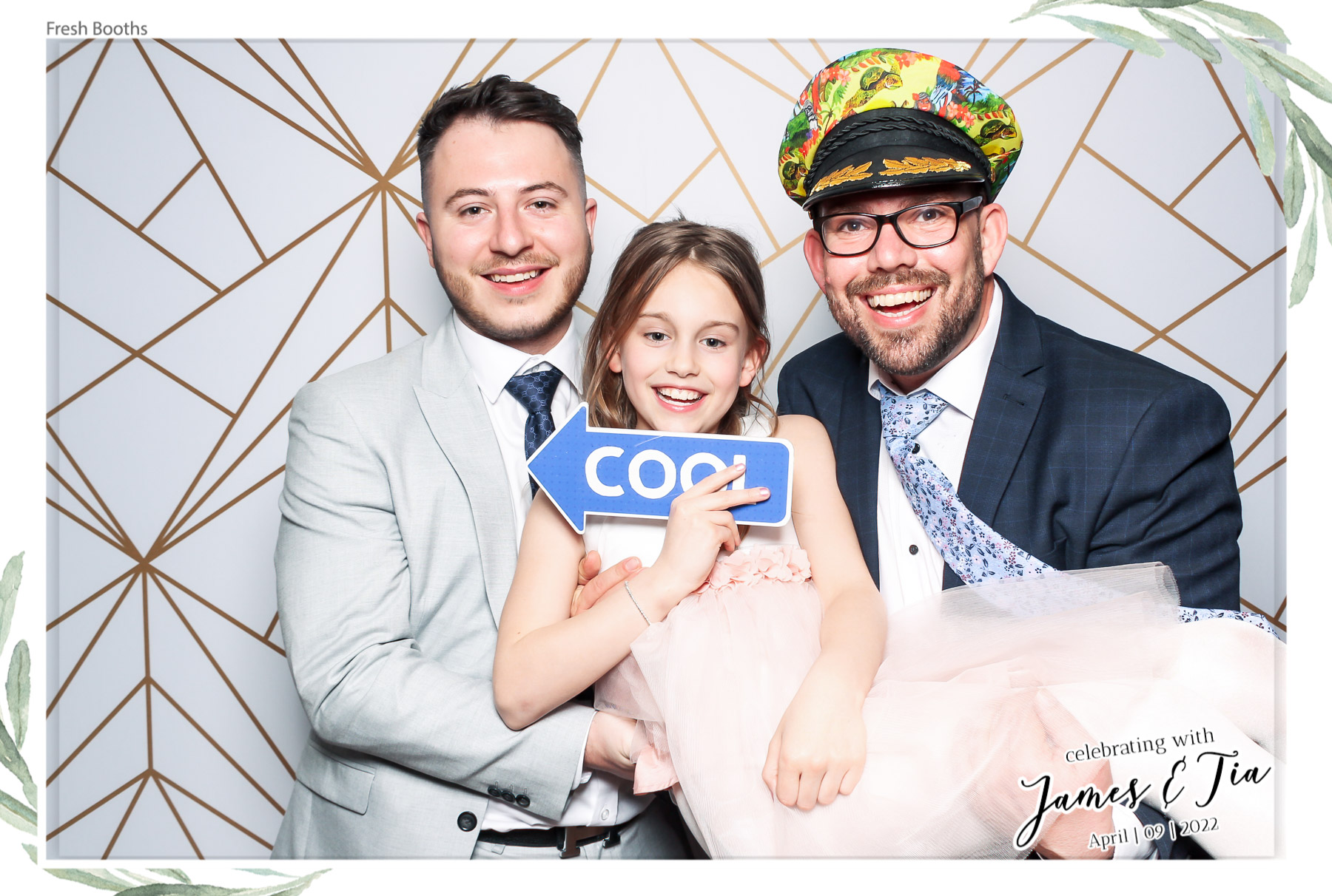 James & Tia - Classic Open Booth | View more photos from the event at gallery.freshbooths.com/u/FreshBooths/James-Tia-Classic-Open-Booth