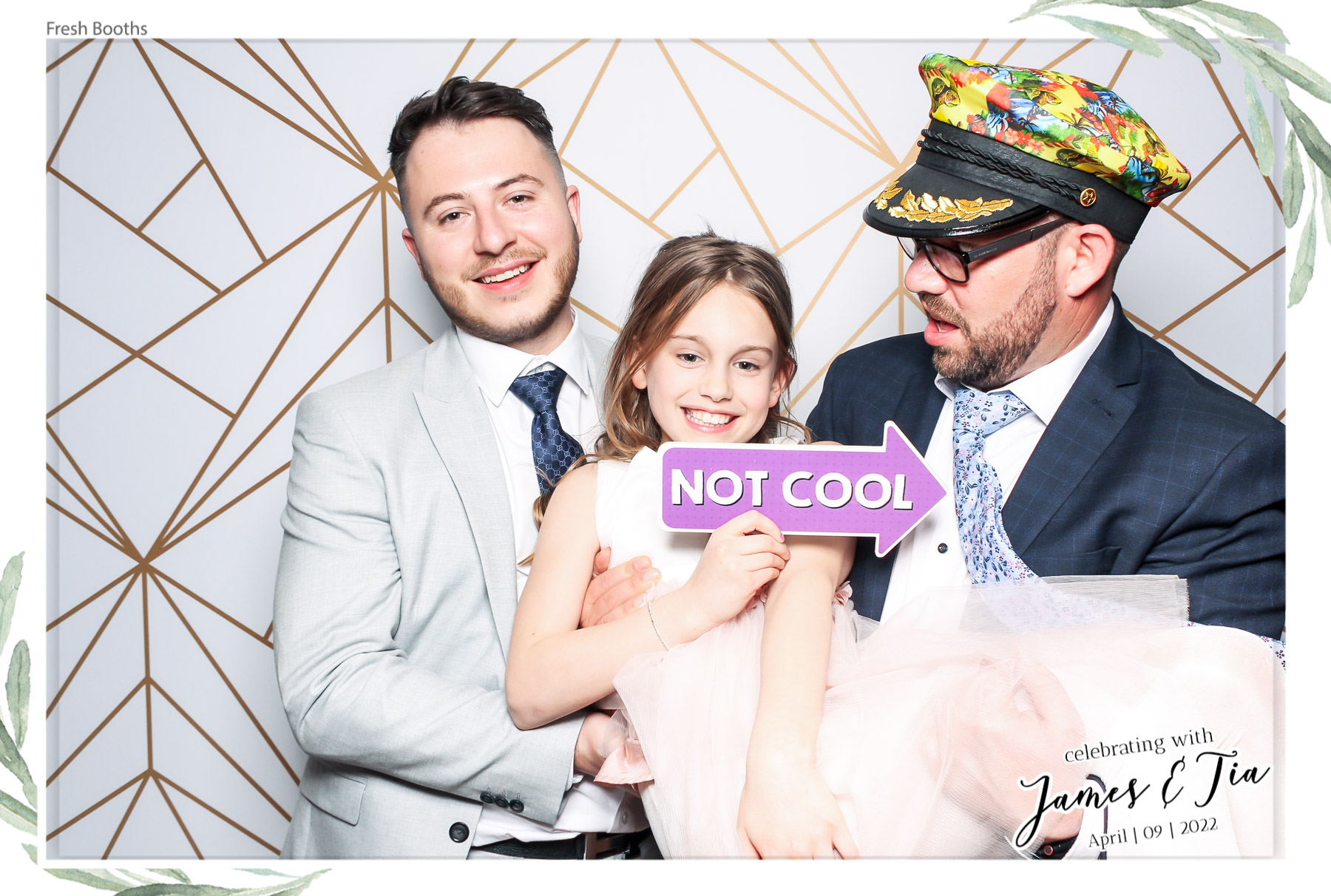 James & Tia - Classic Open Booth | View more photos from the event at gallery.freshbooths.com/u/FreshBooths/James-Tia-Classic-Open-Booth