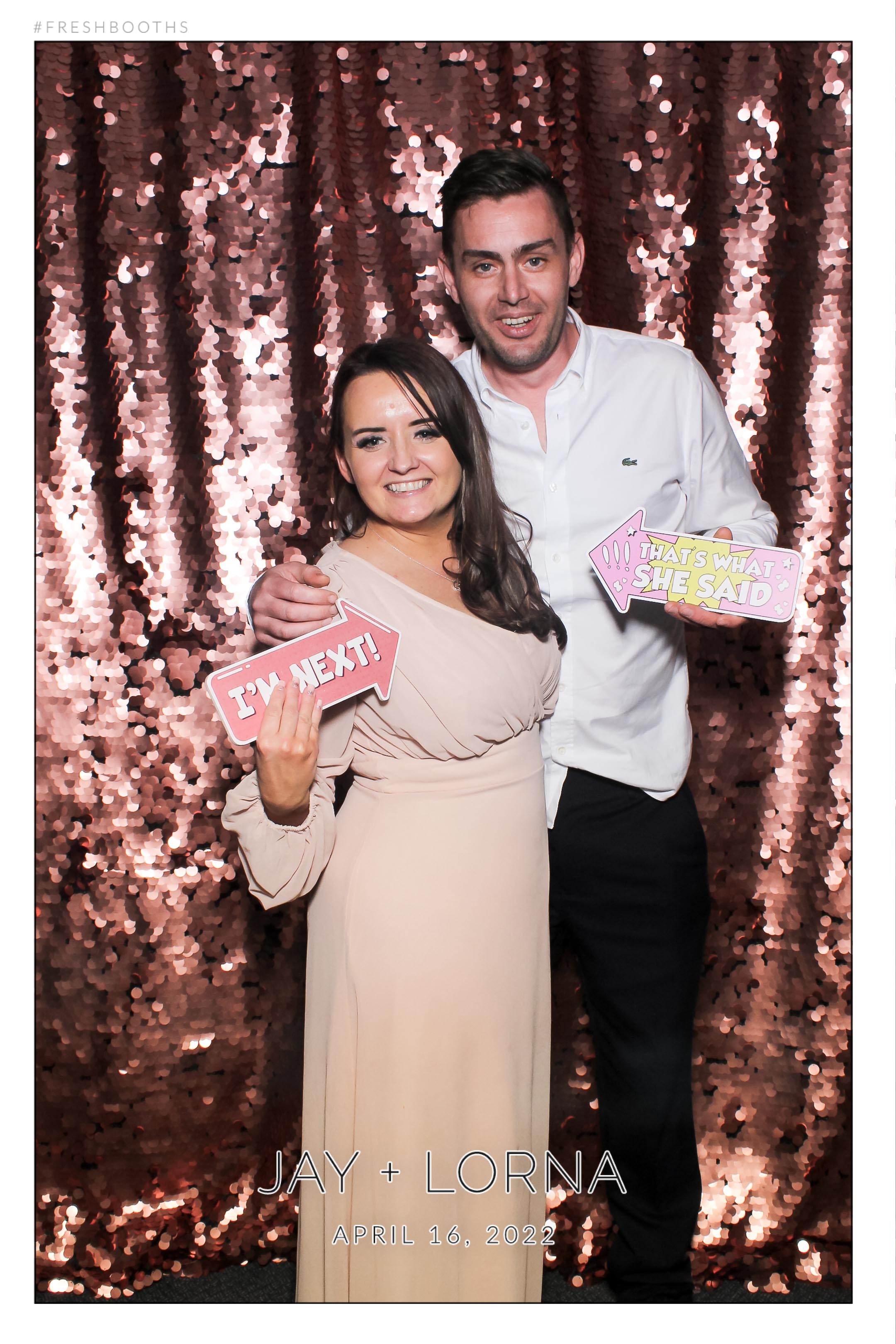 Jay + Lorna  | View more photos from the event at gallery.freshbooths.com/u/FreshBooths/Jay-Lorna