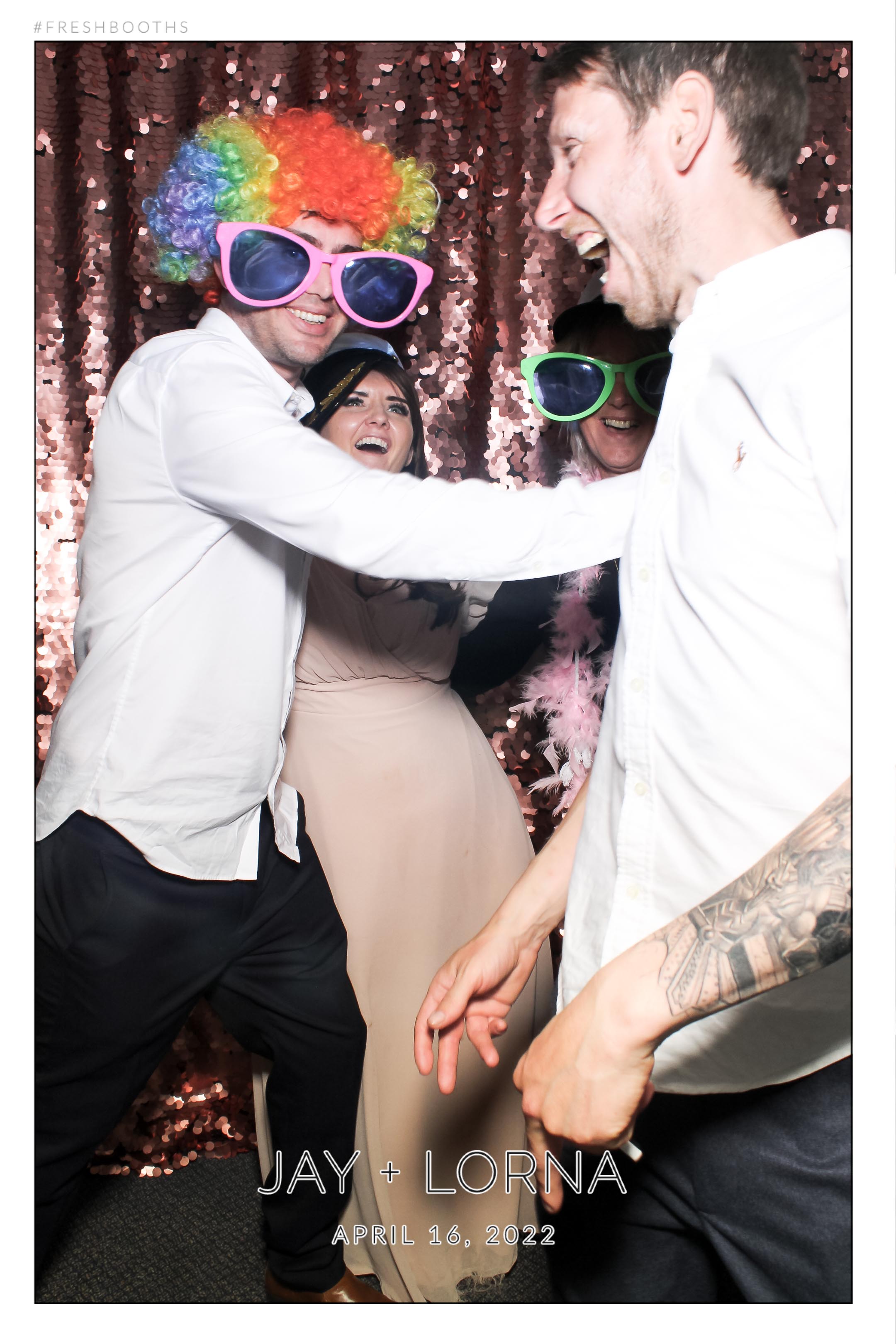 Jay + Lorna  | View more photos from the event at gallery.freshbooths.com/u/FreshBooths/Jay-Lorna