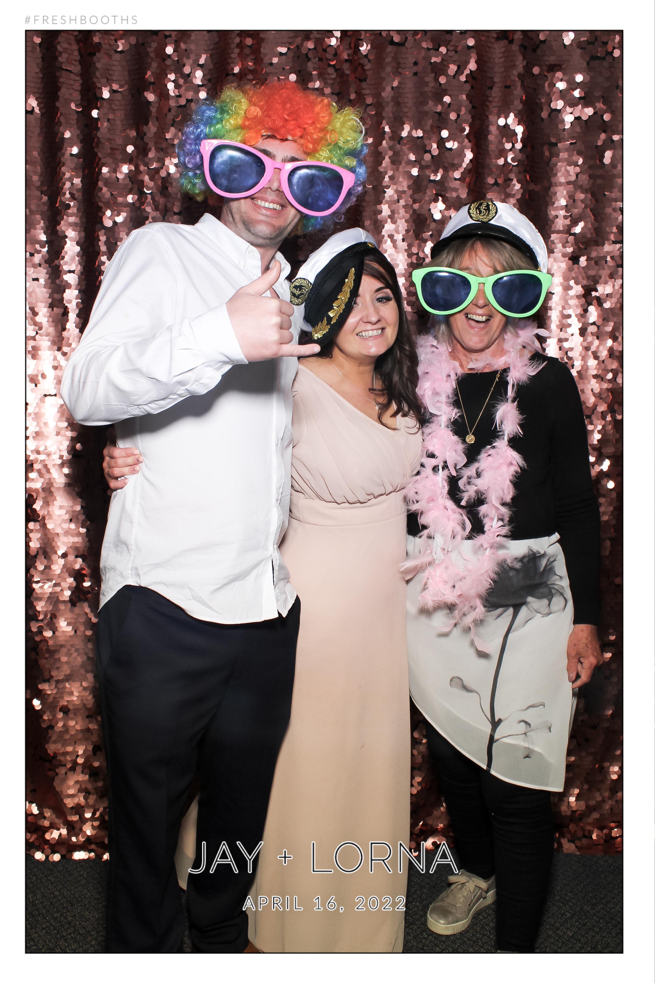 Jay + Lorna  | View more photos from the event at gallery.freshbooths.com/u/FreshBooths/Jay-Lorna