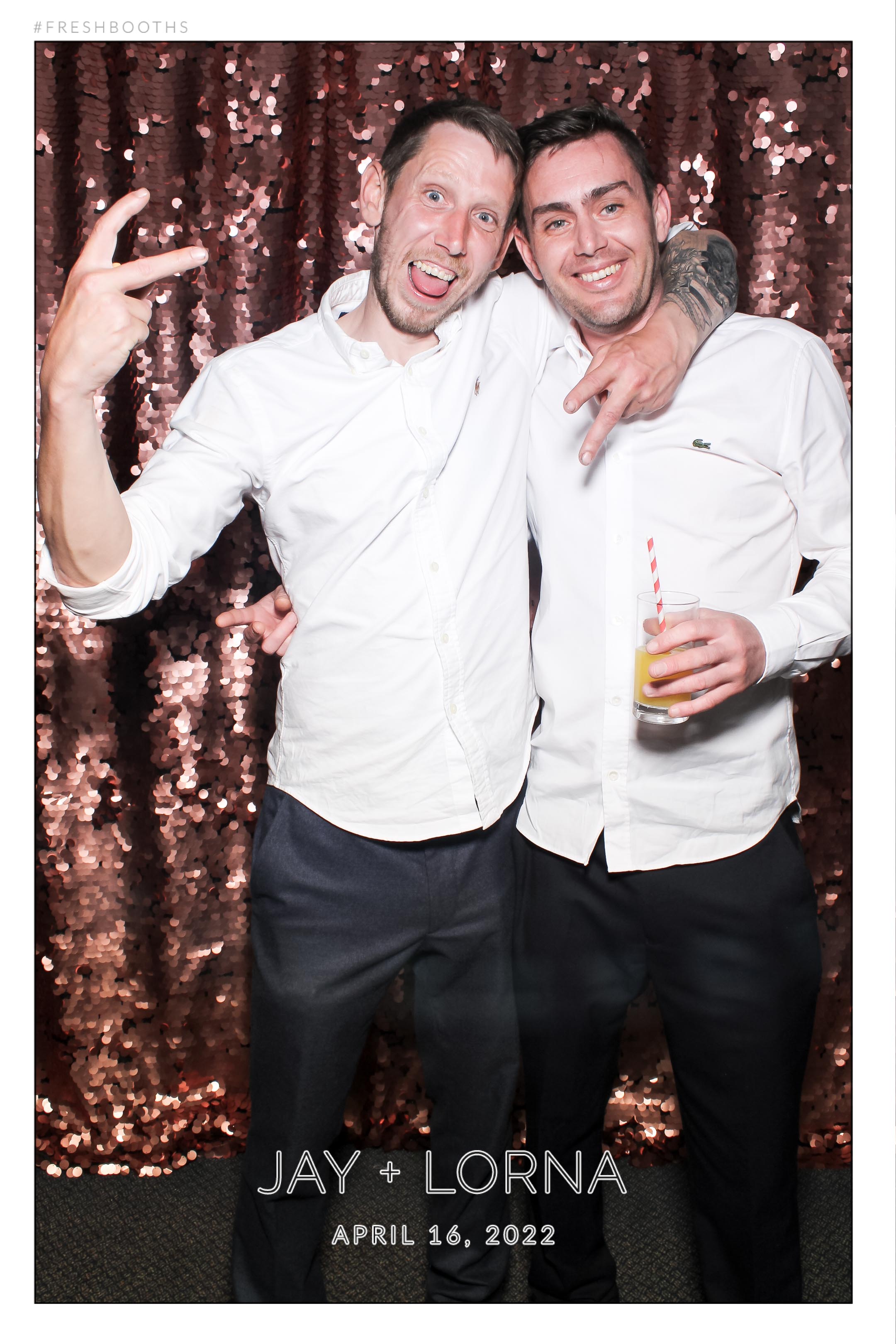 Jay + Lorna  | View more photos from the event at gallery.freshbooths.com/u/FreshBooths/Jay-Lorna