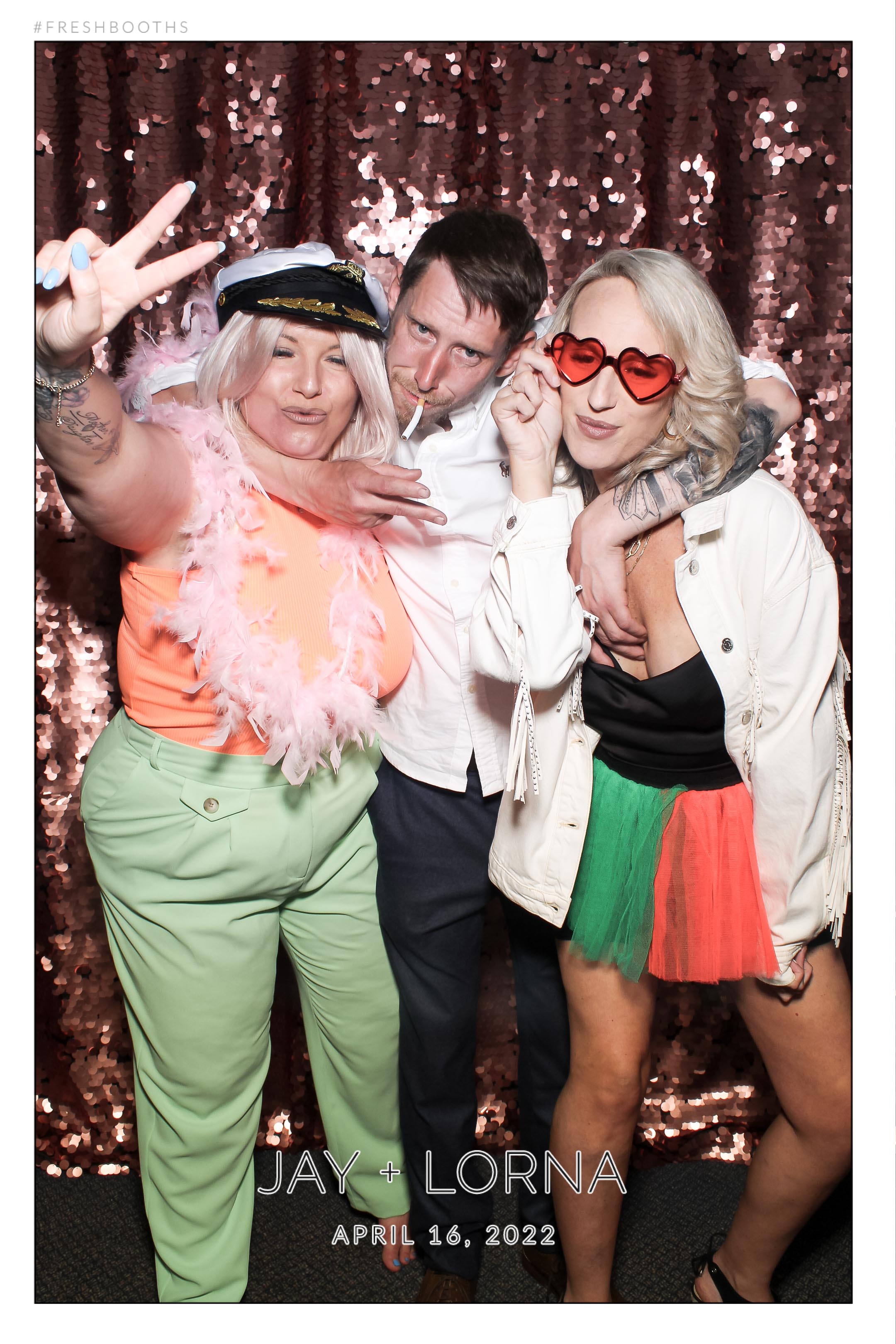 Jay + Lorna  | View more photos from the event at gallery.freshbooths.com/u/FreshBooths/Jay-Lorna