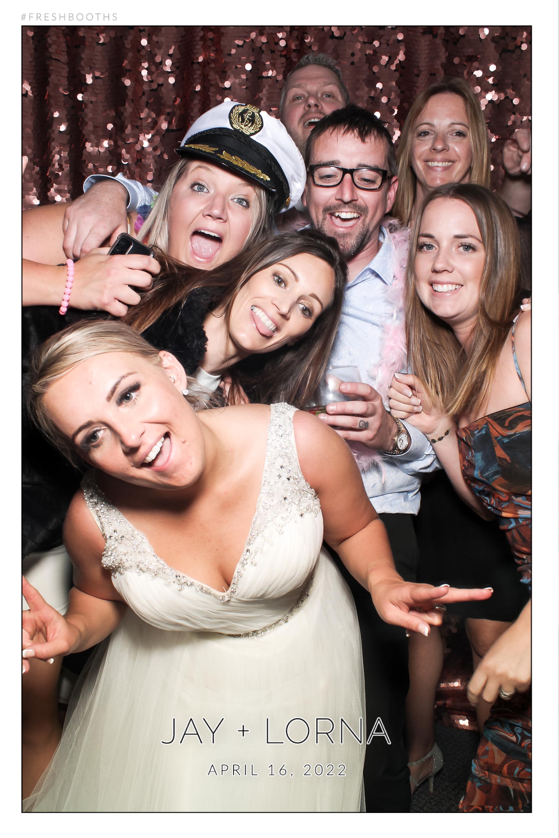 Jay + Lorna  | View more photos from the event at gallery.freshbooths.com/u/FreshBooths/Jay-Lorna