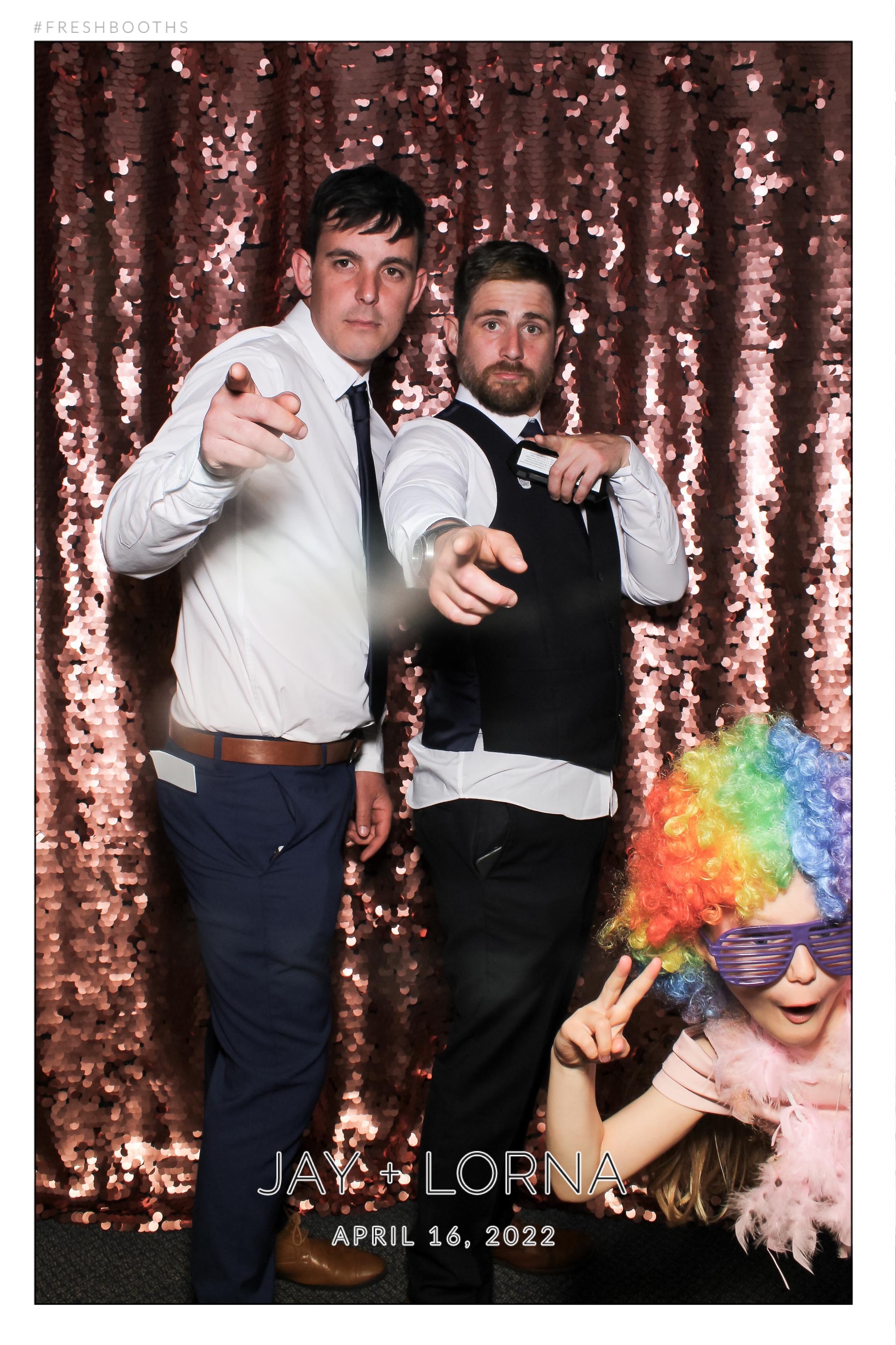 Jay + Lorna  | View more photos from the event at gallery.freshbooths.com/u/FreshBooths/Jay-Lorna