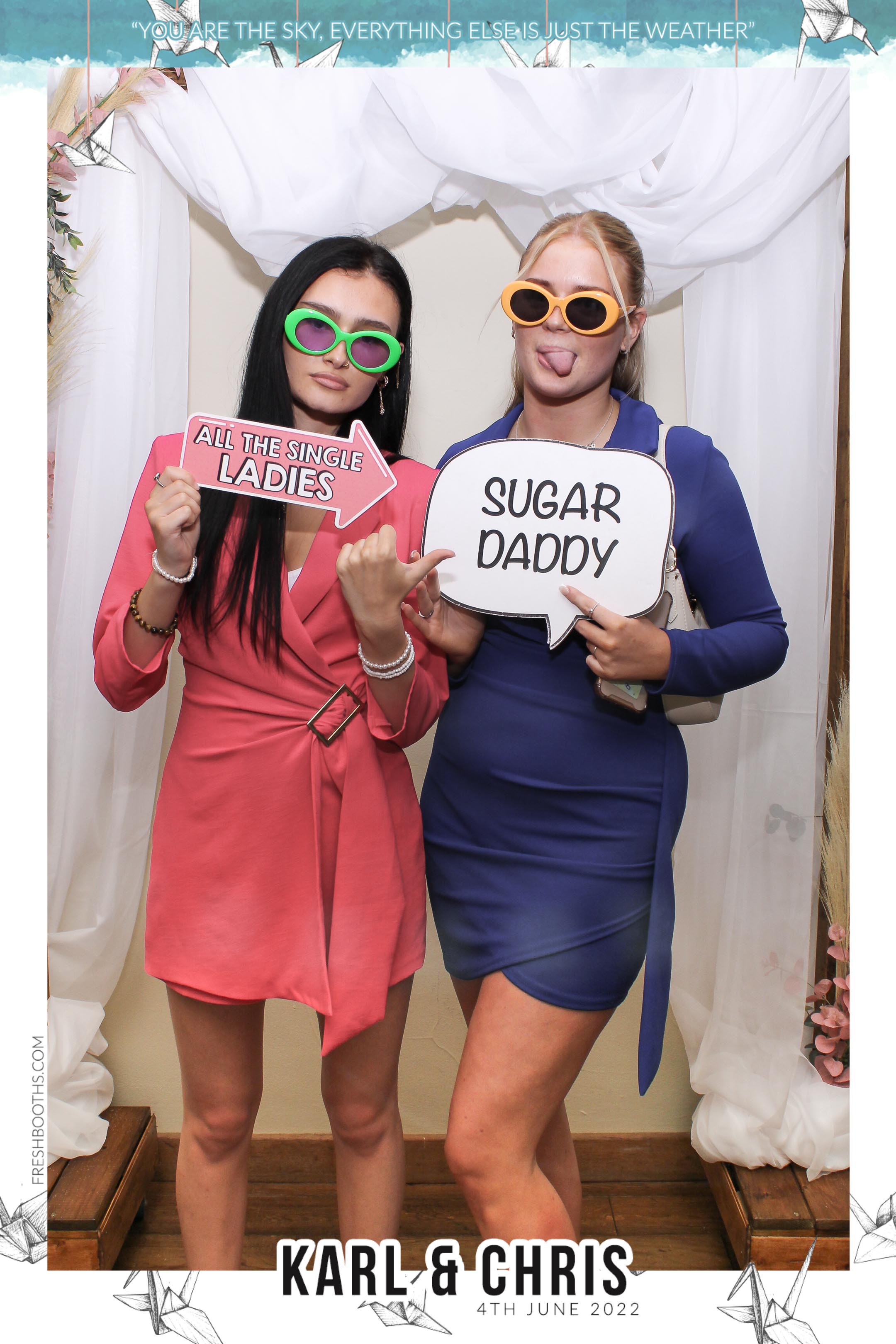 Karl & Chris - Selfie Mirror | View more photos from the event at gallery.freshbooths.com/u/FreshBooths/Karl-Chris-Selfie-Mirror