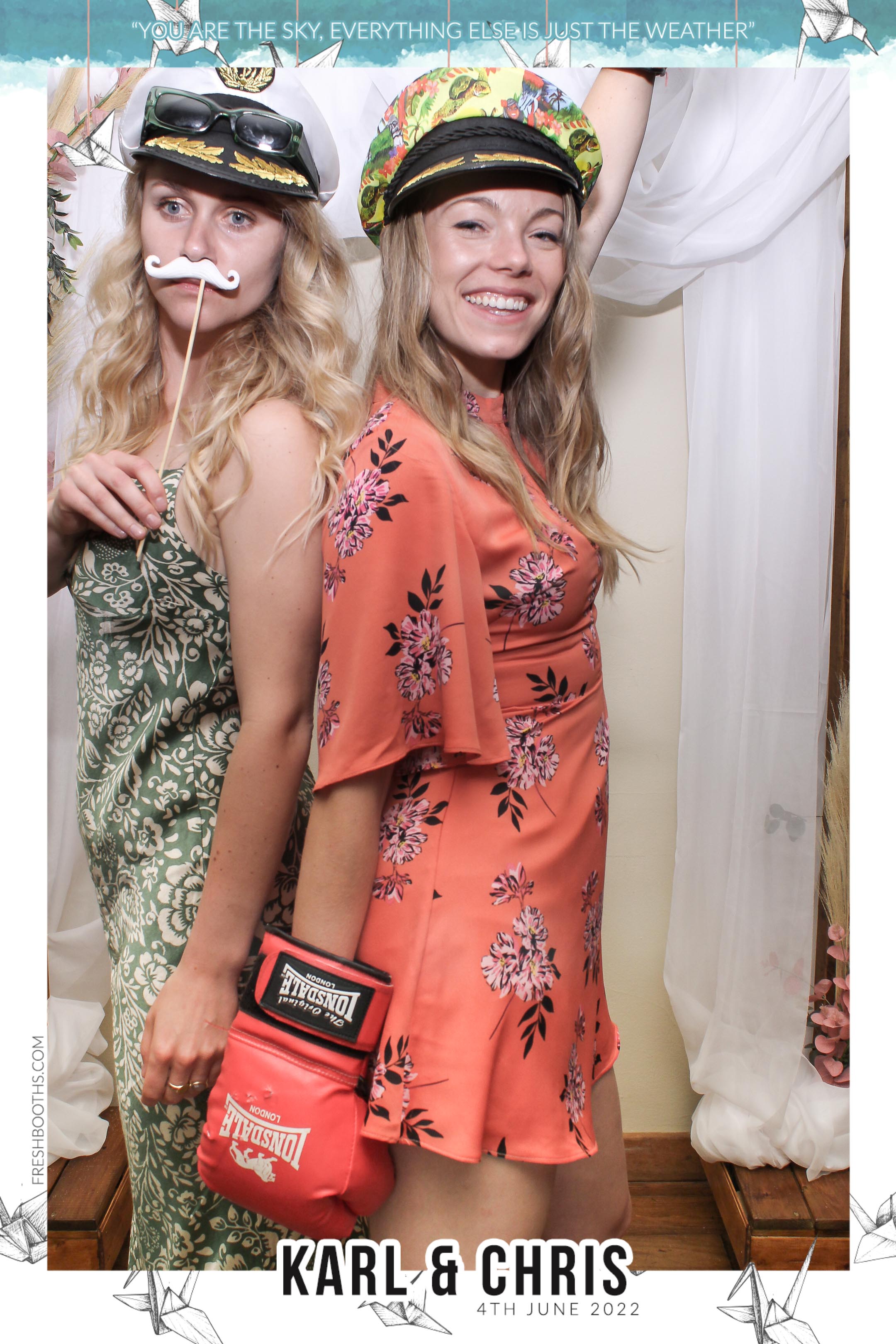 Karl & Chris - Selfie Mirror | View more photos from the event at gallery.freshbooths.com/u/FreshBooths/Karl-Chris-Selfie-Mirror