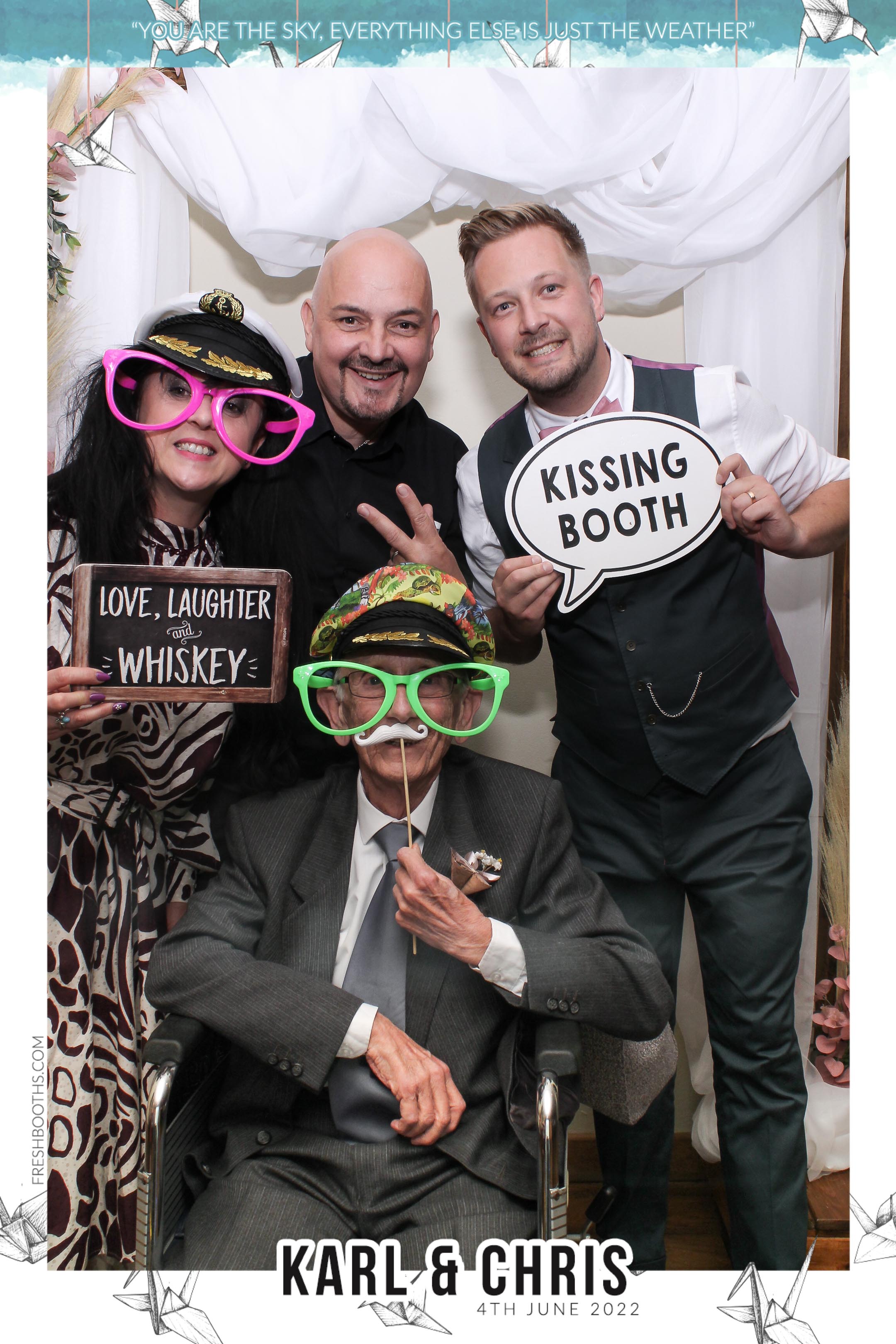 Karl & Chris - Selfie Mirror | View more photos from the event at gallery.freshbooths.com/u/FreshBooths/Karl-Chris-Selfie-Mirror