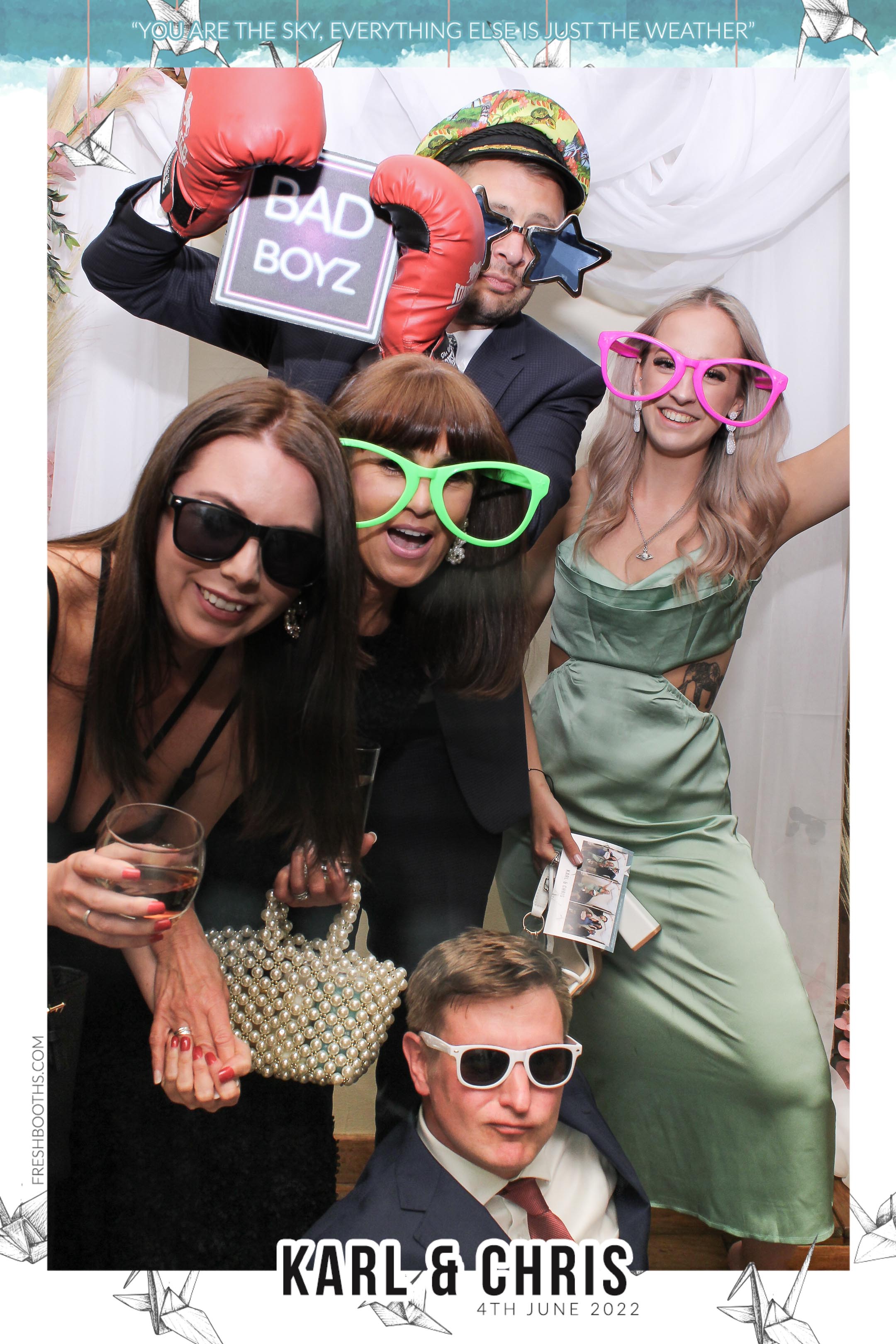 Karl & Chris - Selfie Mirror | View more photos from the event at gallery.freshbooths.com/u/FreshBooths/Karl-Chris-Selfie-Mirror