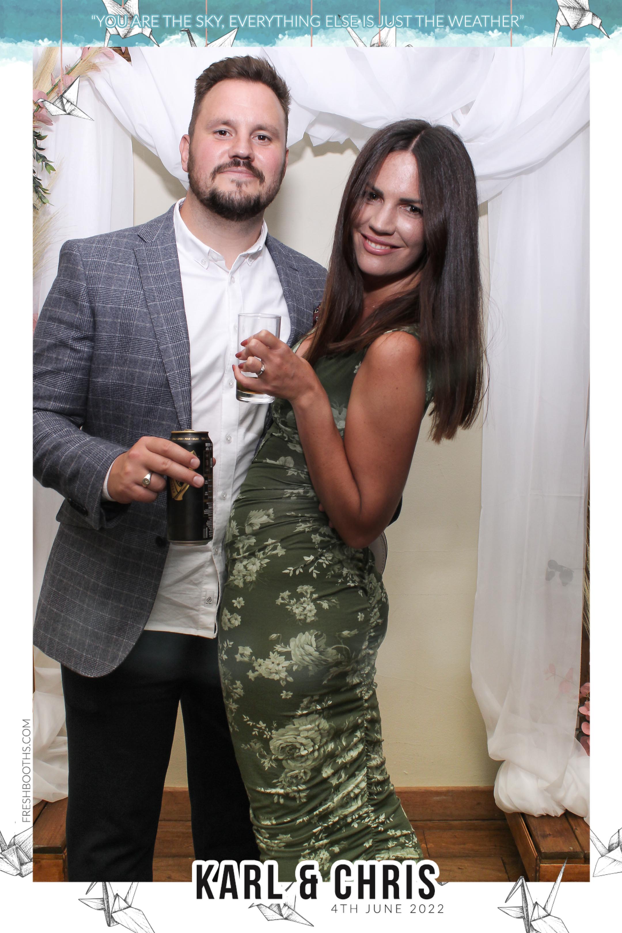 Karl & Chris - Selfie Mirror | View more photos from the event at gallery.freshbooths.com/u/FreshBooths/Karl-Chris-Selfie-Mirror