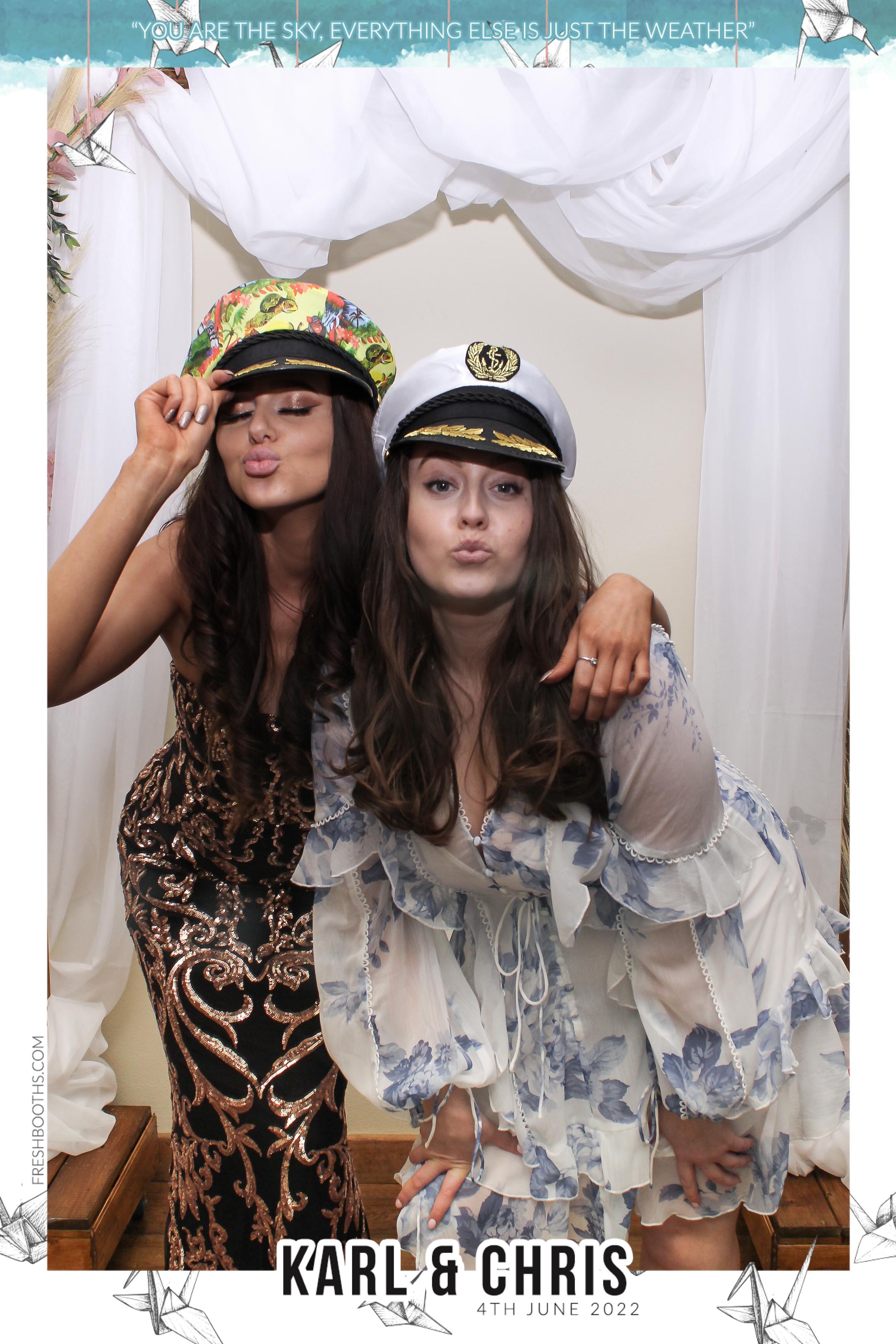 Karl & Chris - Selfie Mirror | View more photos from the event at gallery.freshbooths.com/u/FreshBooths/Karl-Chris-Selfie-Mirror