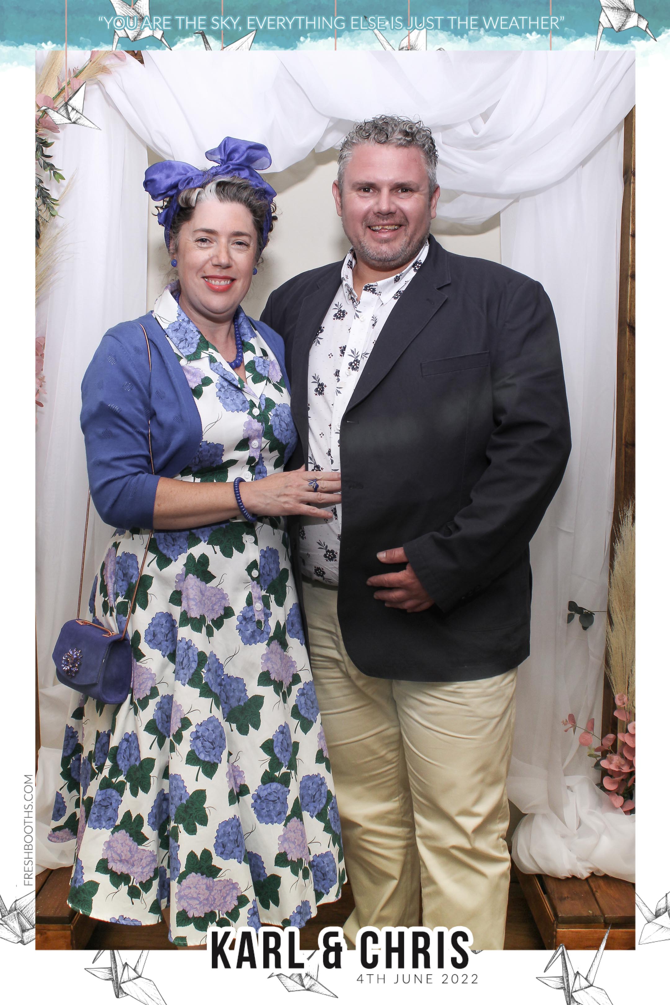 Karl & Chris - Selfie Mirror | View more photos from the event at gallery.freshbooths.com/u/FreshBooths/Karl-Chris-Selfie-Mirror