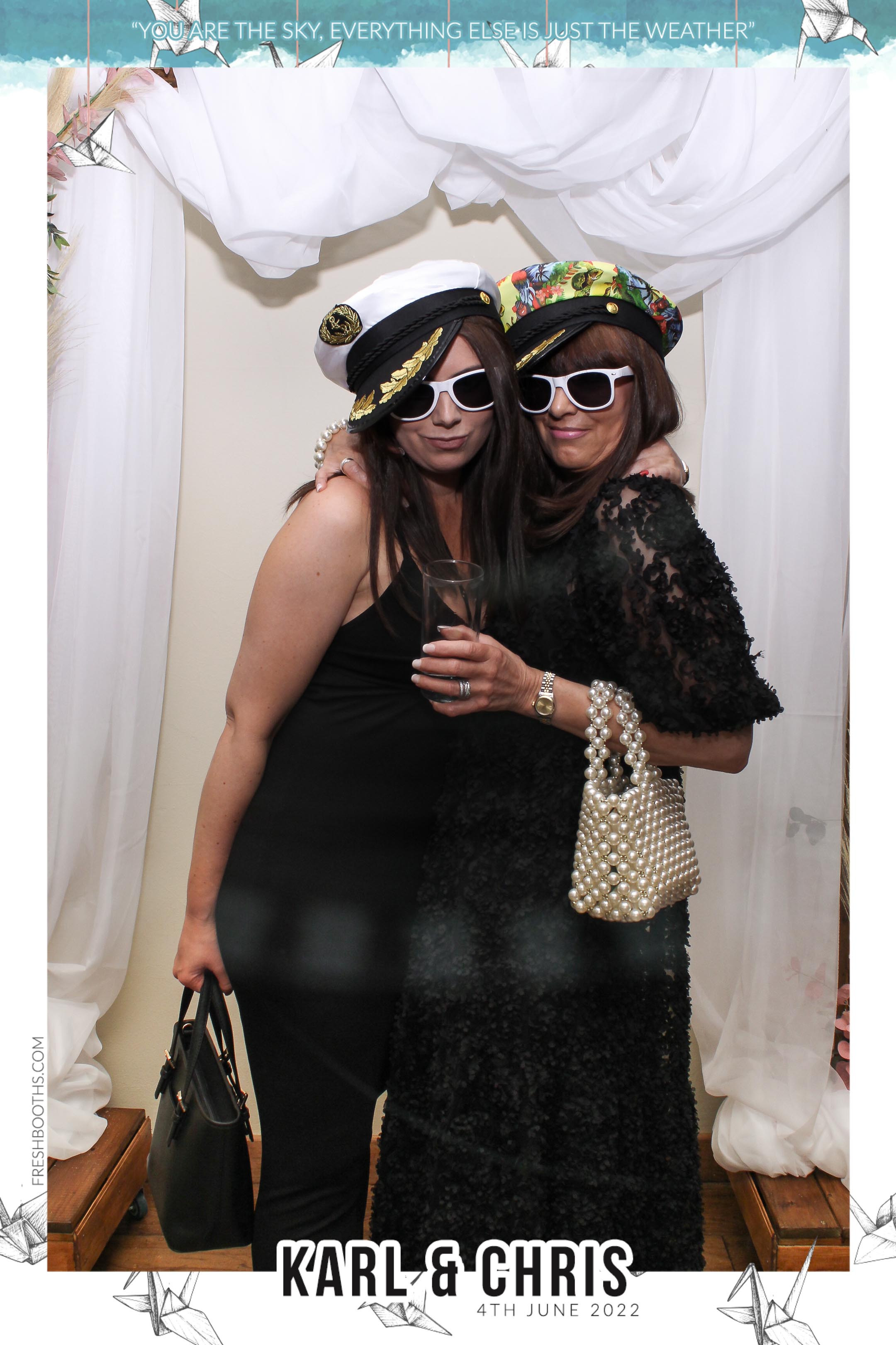 Karl & Chris - Selfie Mirror | View more photos from the event at gallery.freshbooths.com/u/FreshBooths/Karl-Chris-Selfie-Mirror