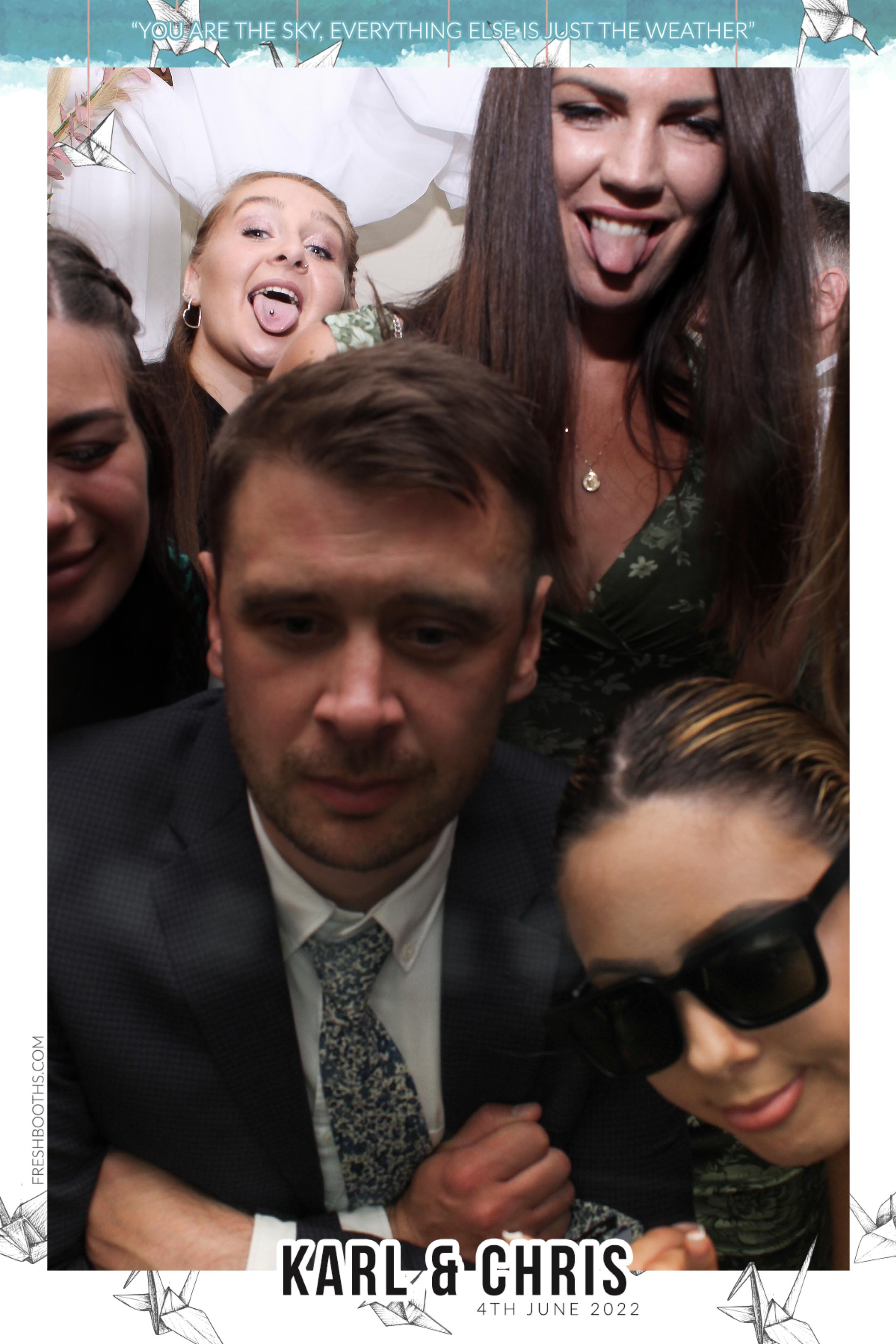 Karl & Chris - Selfie Mirror | View more photos from the event at gallery.freshbooths.com/u/FreshBooths/Karl-Chris-Selfie-Mirror
