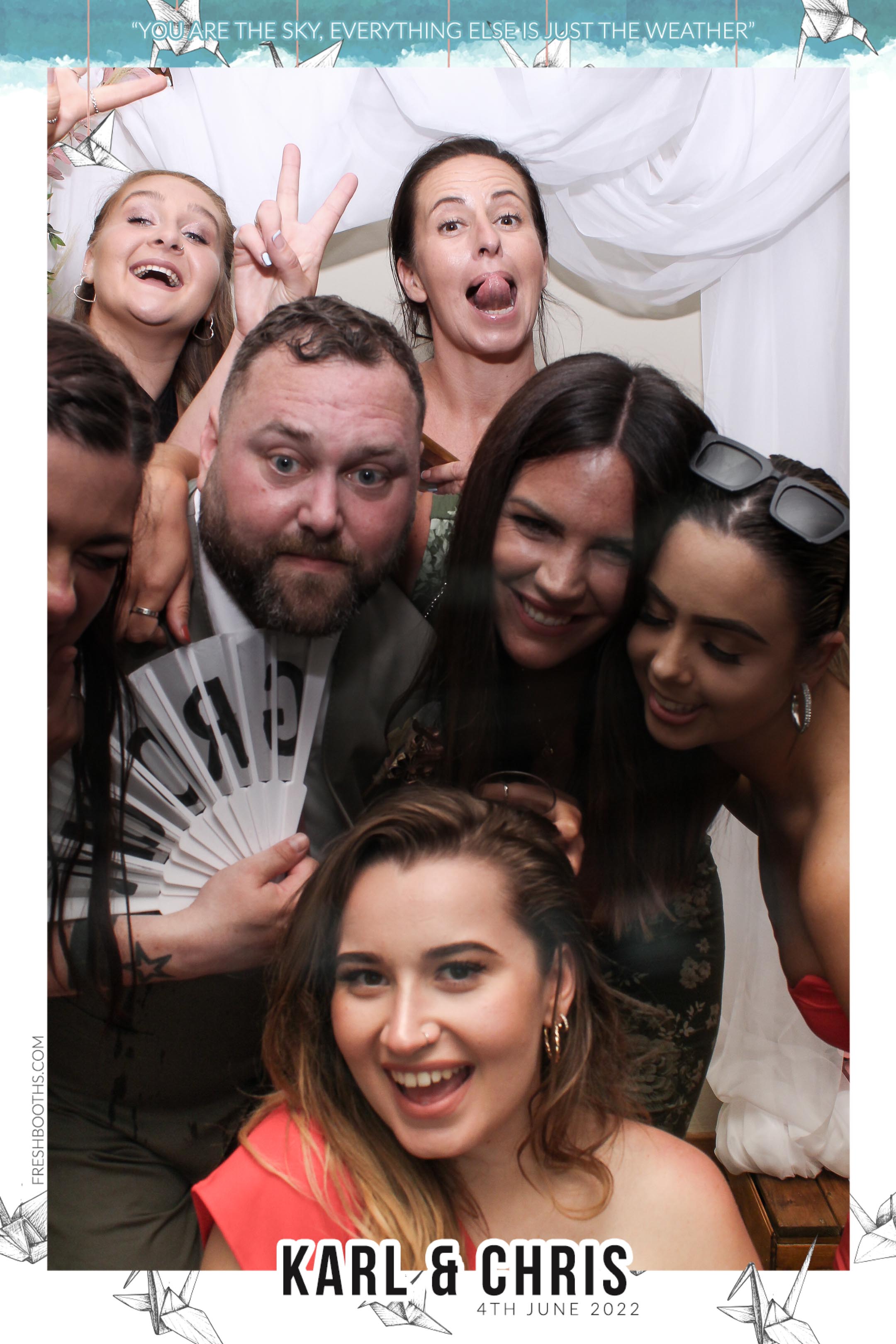 Karl & Chris - Selfie Mirror | View more photos from the event at gallery.freshbooths.com/u/FreshBooths/Karl-Chris-Selfie-Mirror