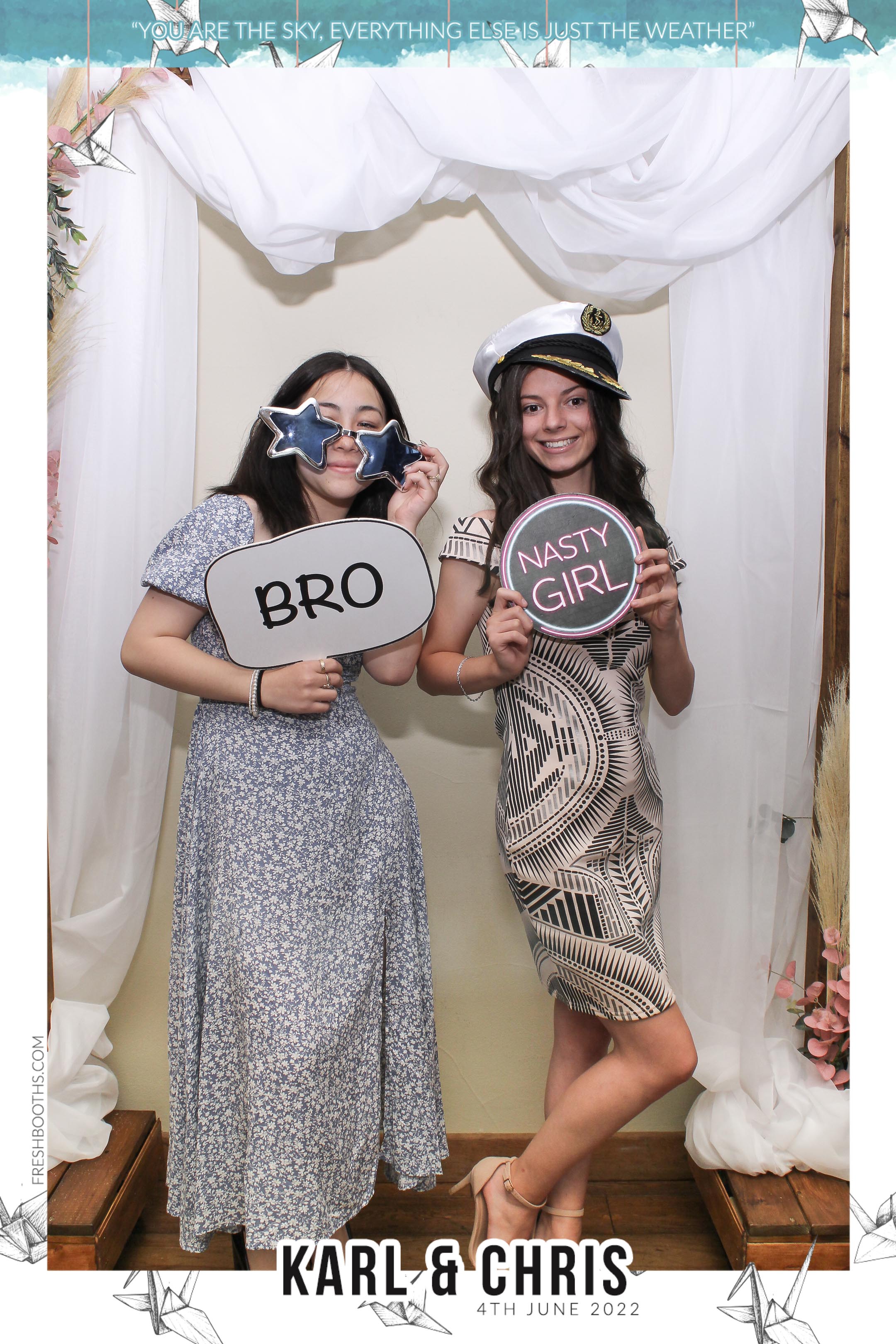 Karl & Chris - Selfie Mirror | View more photos from the event at gallery.freshbooths.com/u/FreshBooths/Karl-Chris-Selfie-Mirror