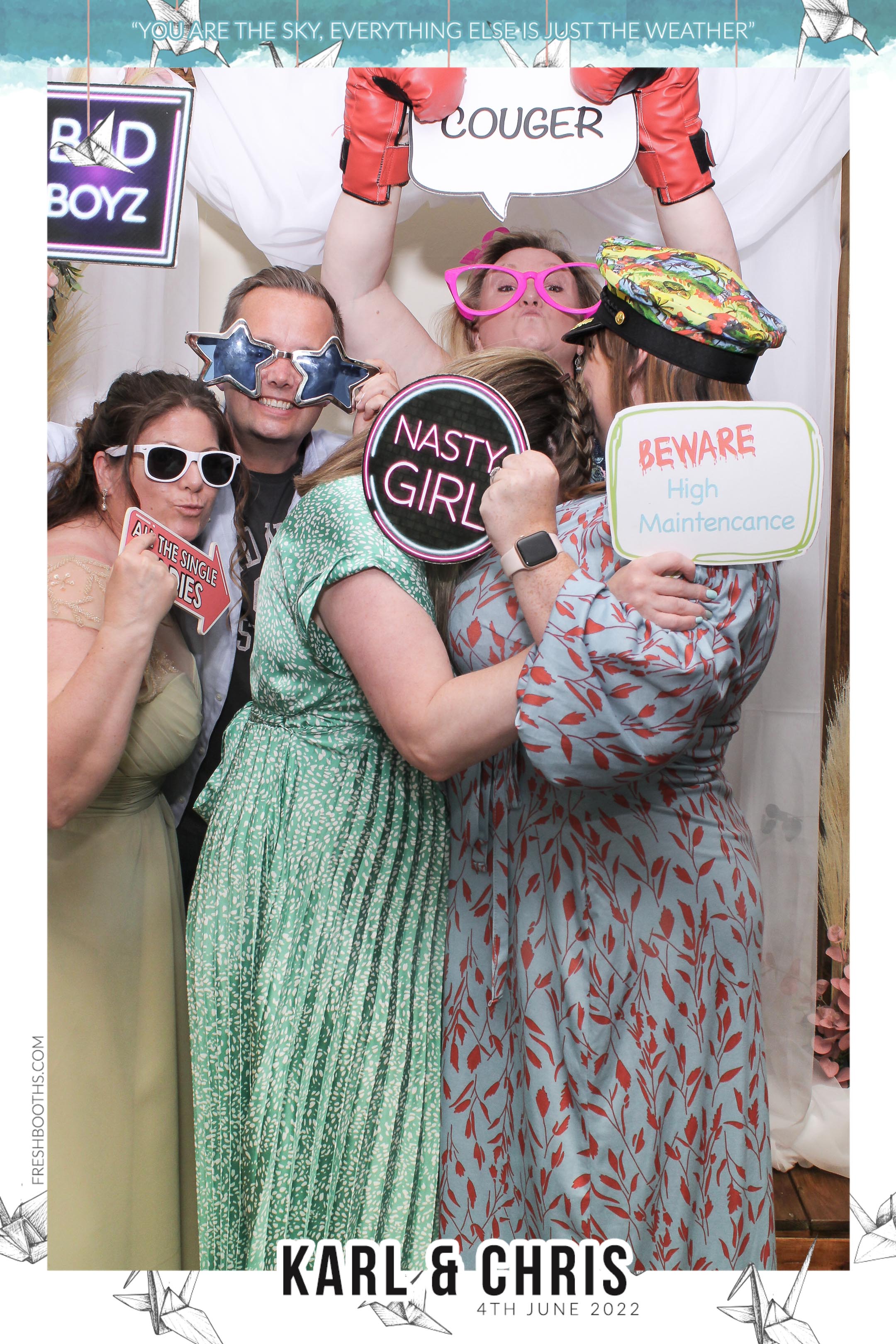 Karl & Chris - Selfie Mirror | View more photos from the event at gallery.freshbooths.com/u/FreshBooths/Karl-Chris-Selfie-Mirror