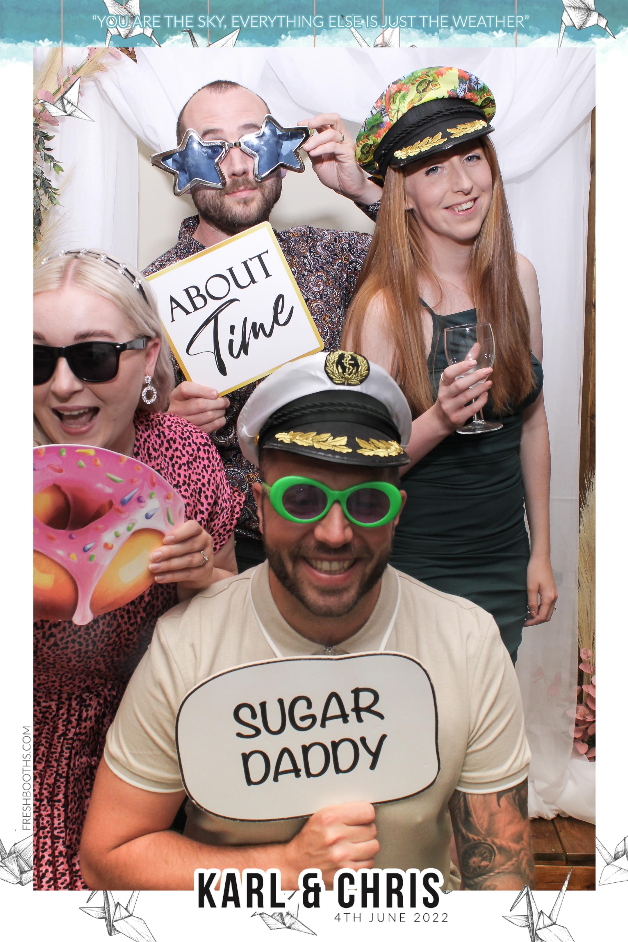 Karl & Chris - Selfie Mirror | View more photos from the event at gallery.freshbooths.com/u/FreshBooths/Karl-Chris-Selfie-Mirror