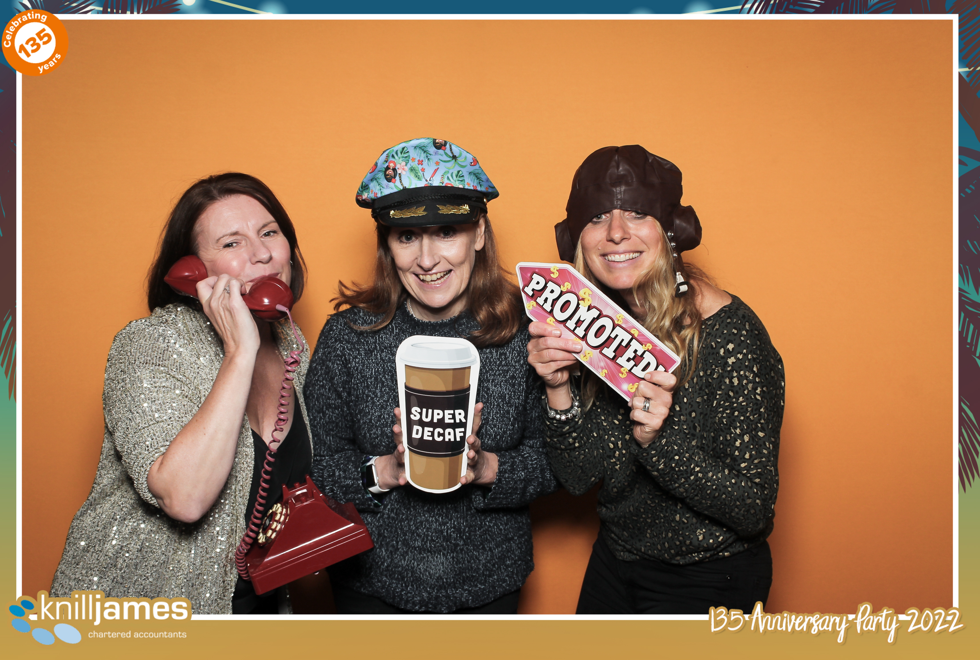 Knill James 135 Anniversary Party - Classic Open Booth | View more photos from the event at gallery.freshbooths.com/u/FreshBooths/Knill-James-135-Anniversary-Party-Classic-Open-Booth