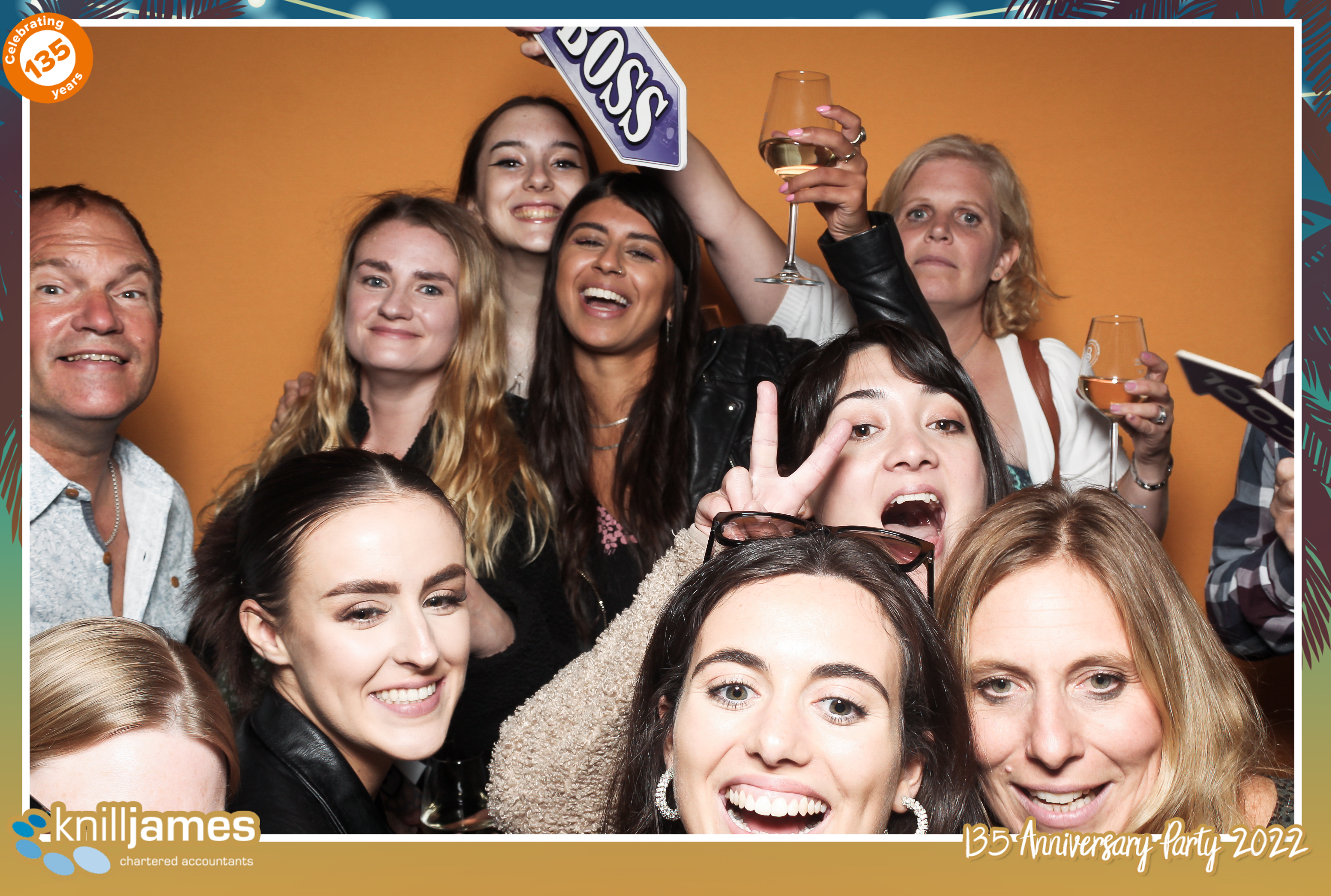 Knill James 135 Anniversary Party - Classic Open Booth | View more photos from the event at gallery.freshbooths.com/u/FreshBooths/Knill-James-135-Anniversary-Party-Classic-Open-Booth